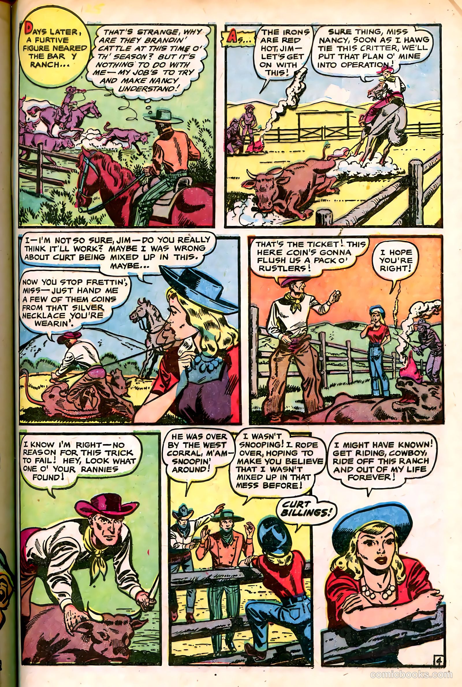 Cowgirl Romances #7 — page 29 of 36