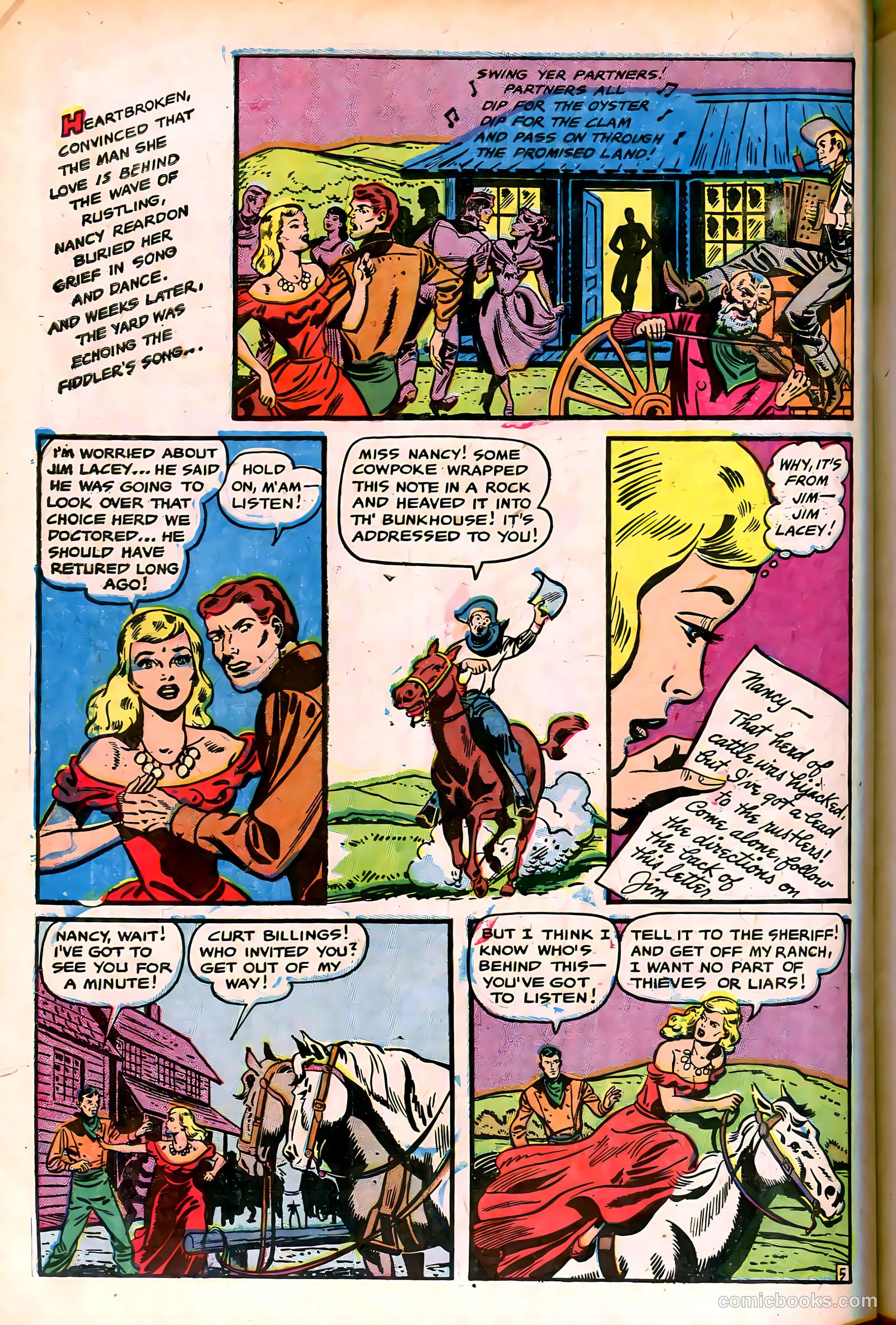 Cowgirl Romances #7 — page 30 of 36