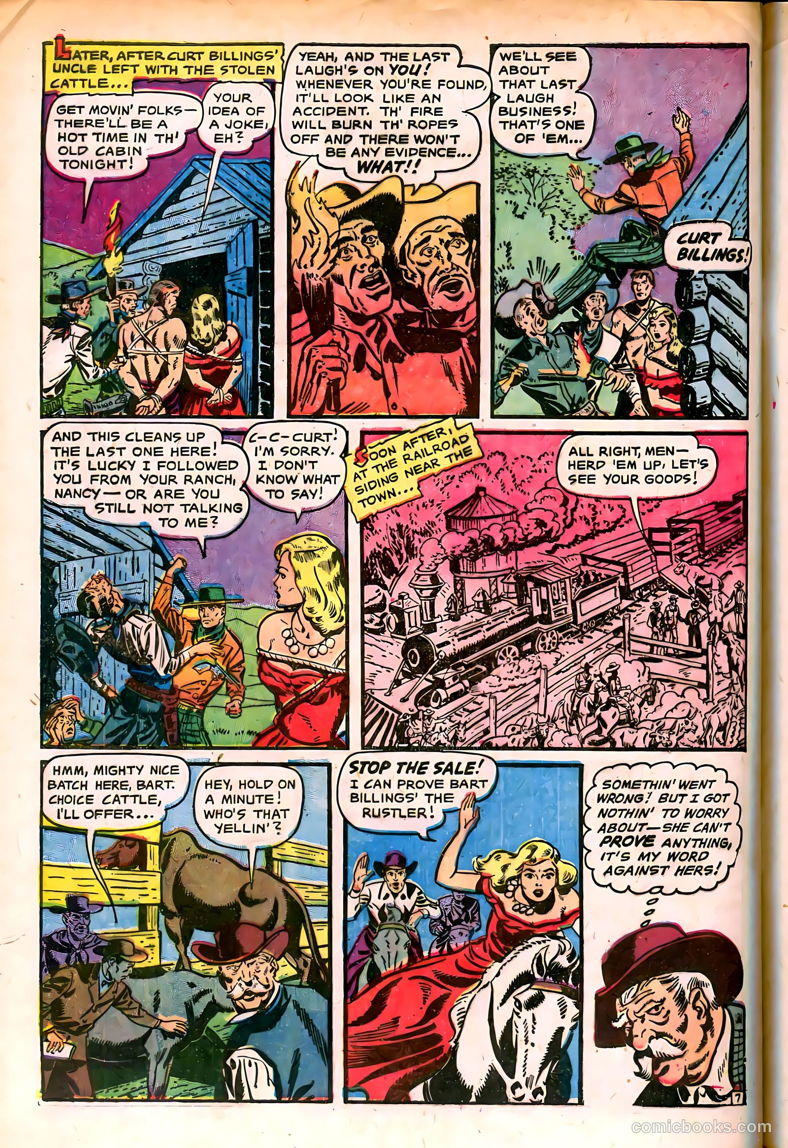 Cowgirl Romances #7 — page 32 of 36