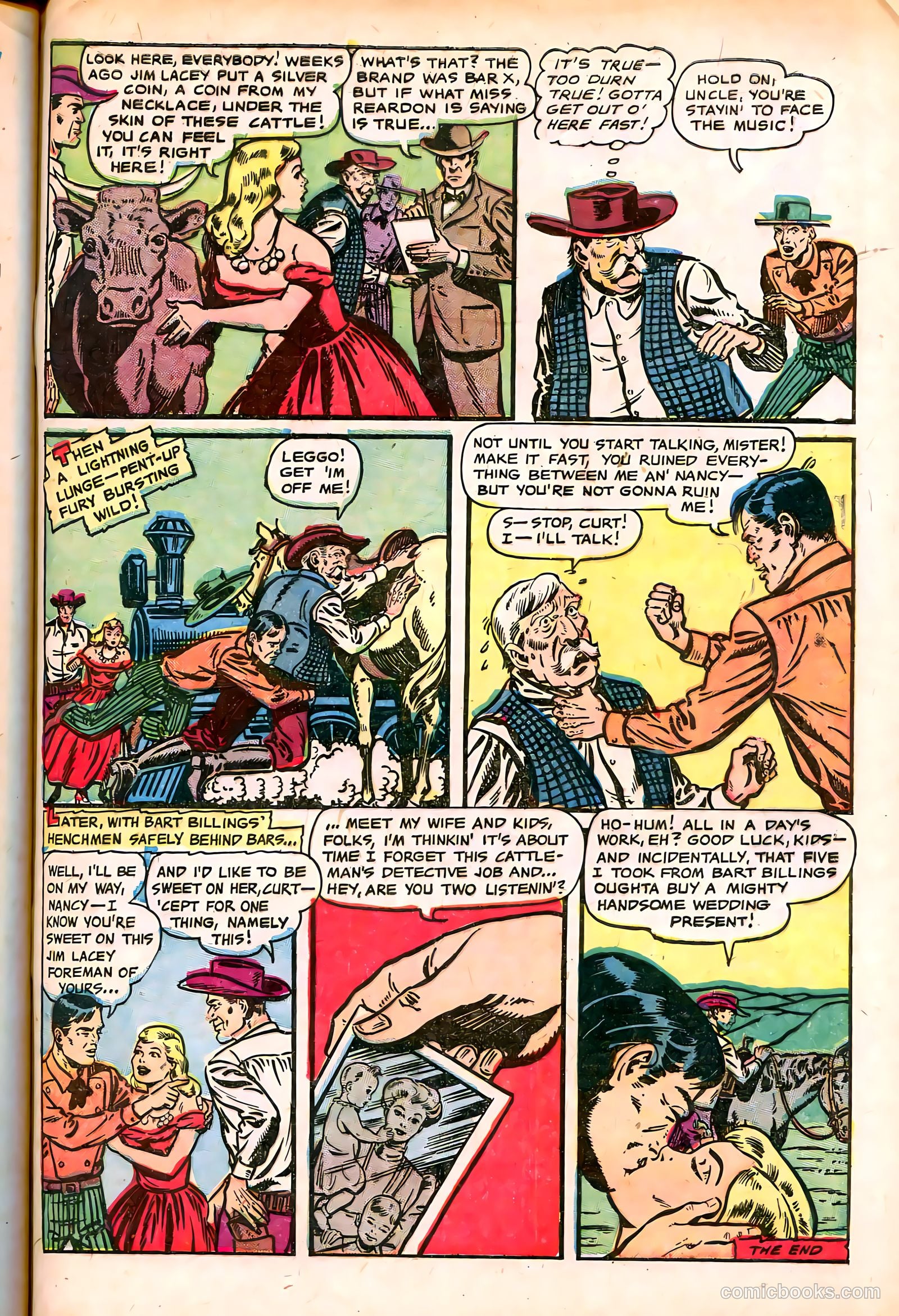 Cowgirl Romances #7 — page 33 of 36