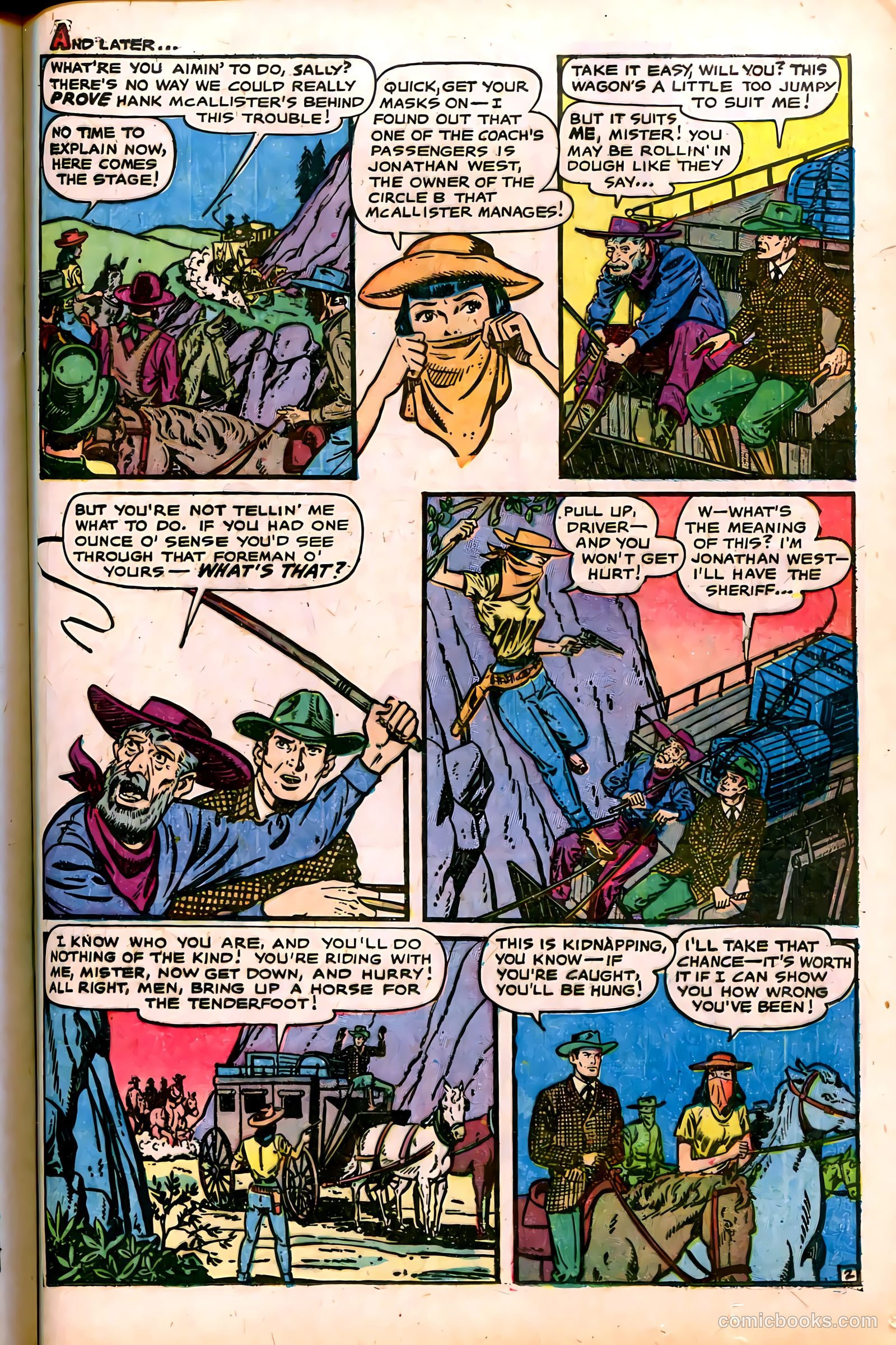 Cowgirl Romances #7 — page 21 of 36