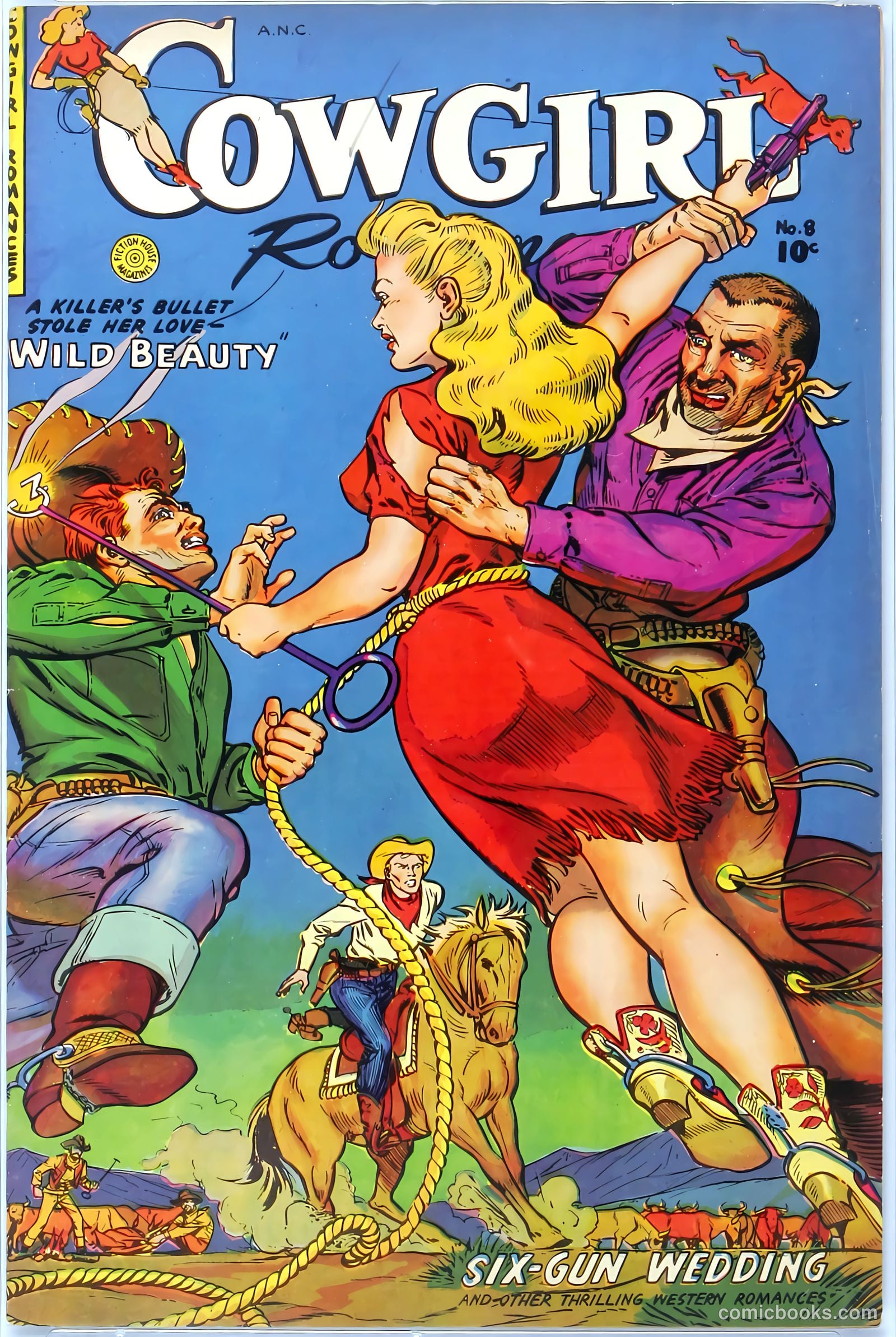 Cowgirl Romances #8 — page 1 of 36