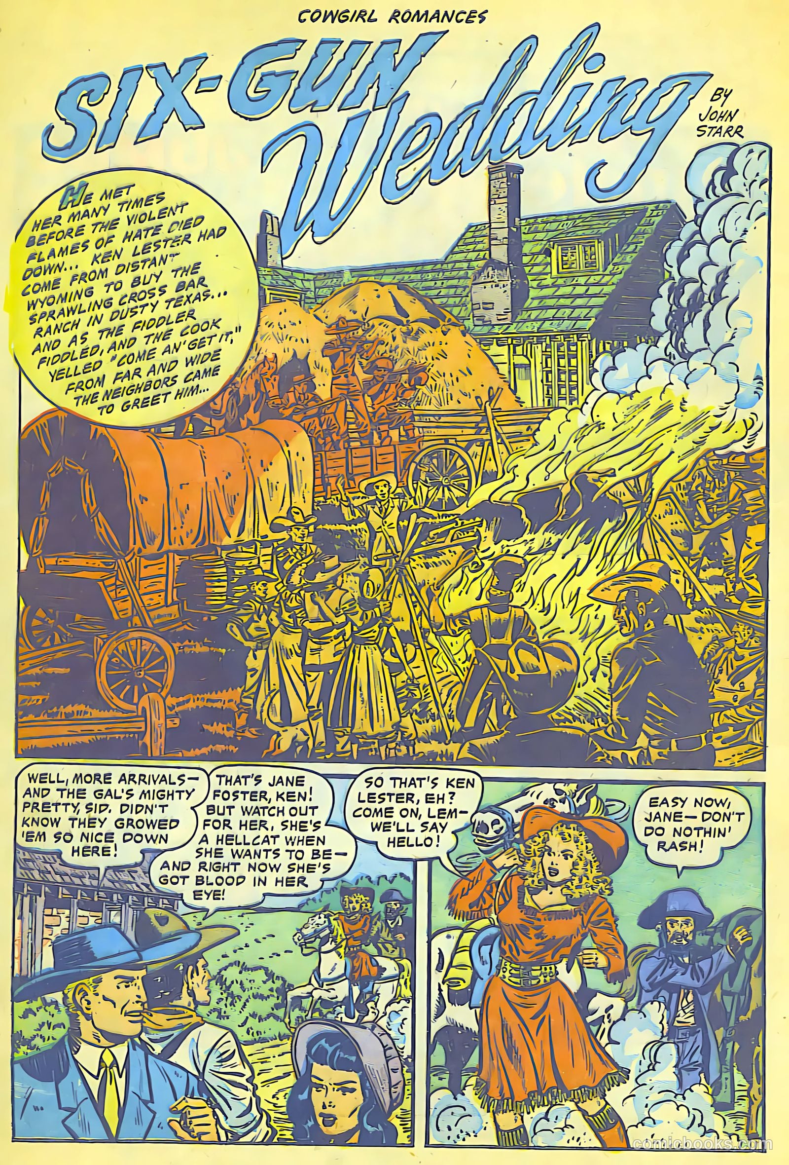 Cowgirl Romances #8 — page 4 of 36