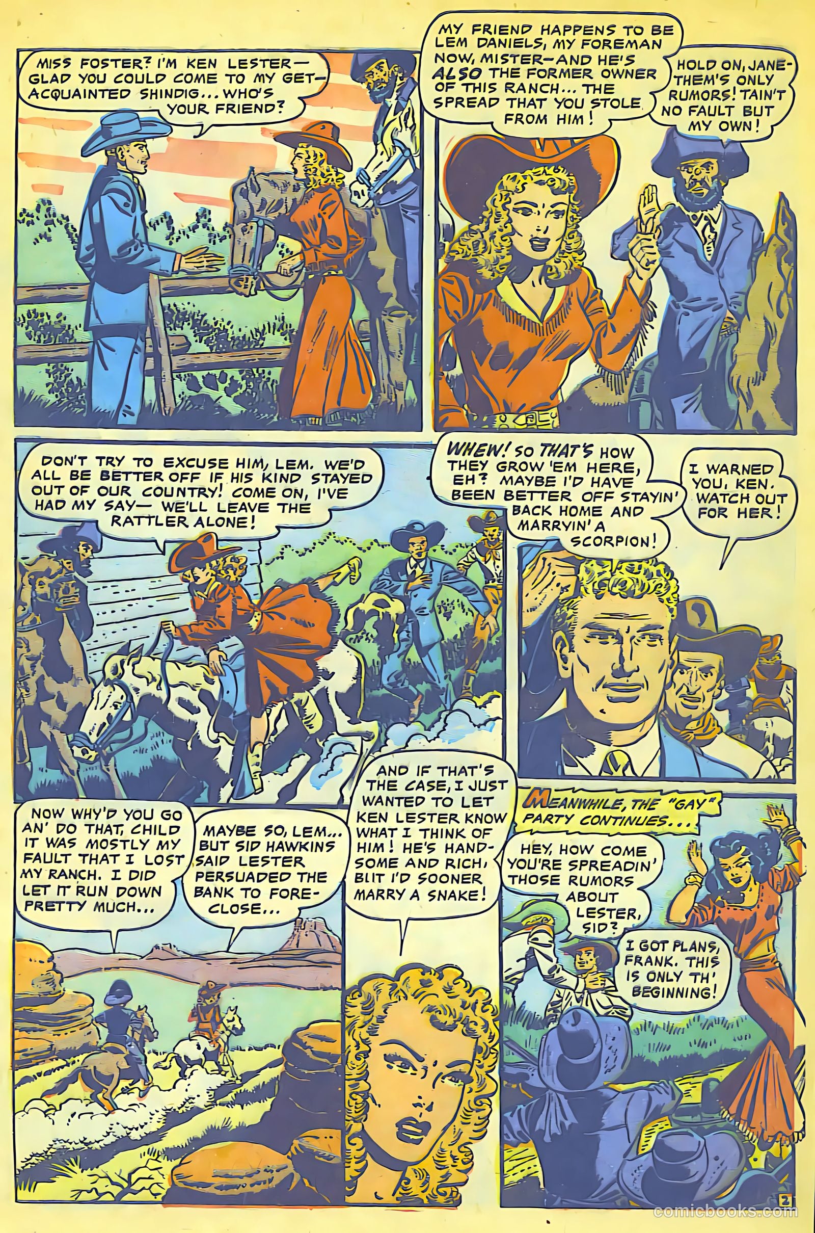 Cowgirl Romances #8 — page 5 of 36