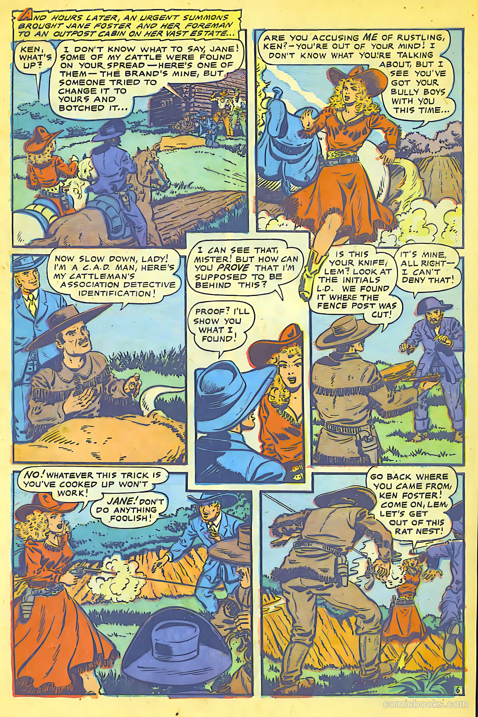 Cowgirl Romances #8 — page 9 of 36