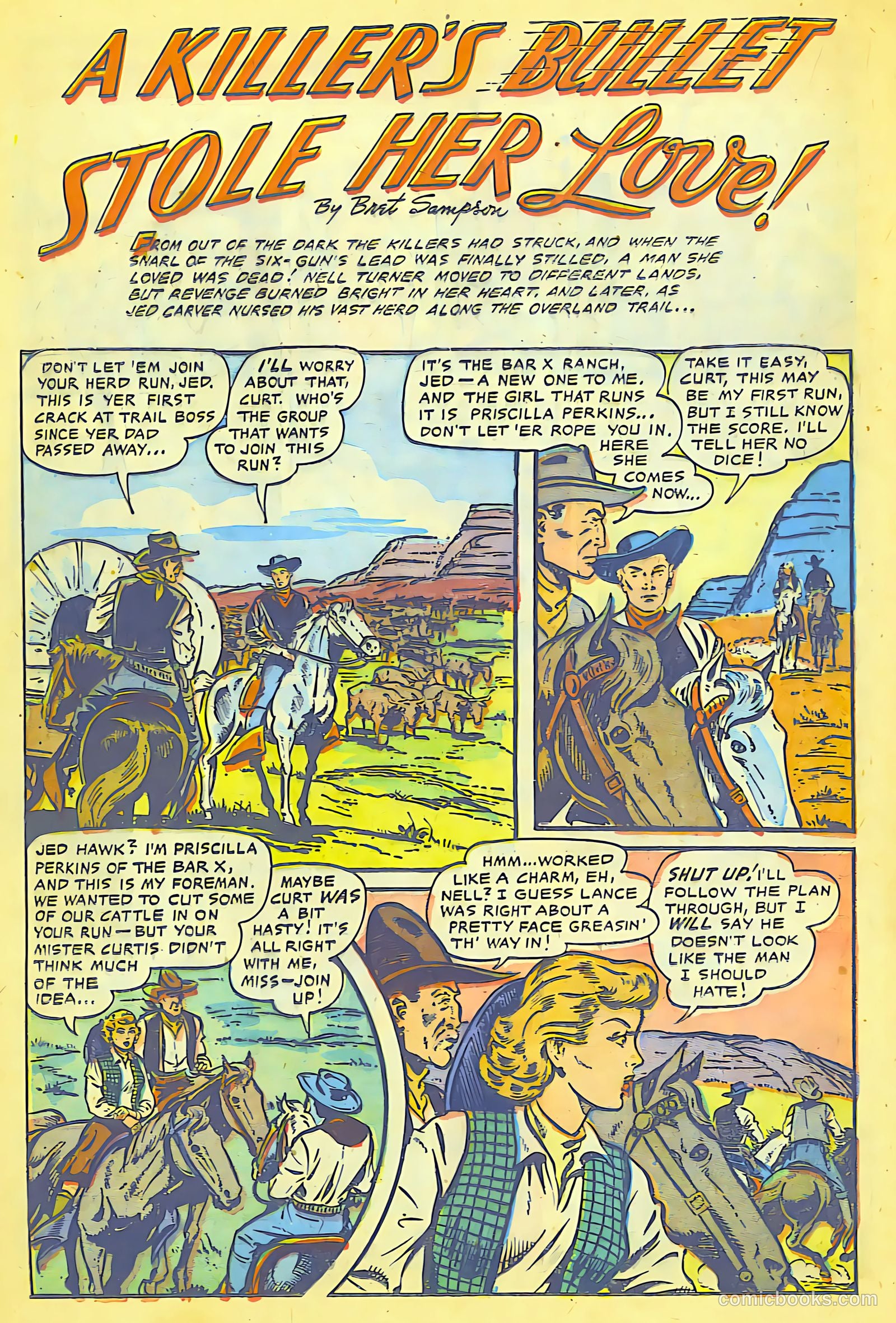 Cowgirl Romances #8 — page 20 of 36