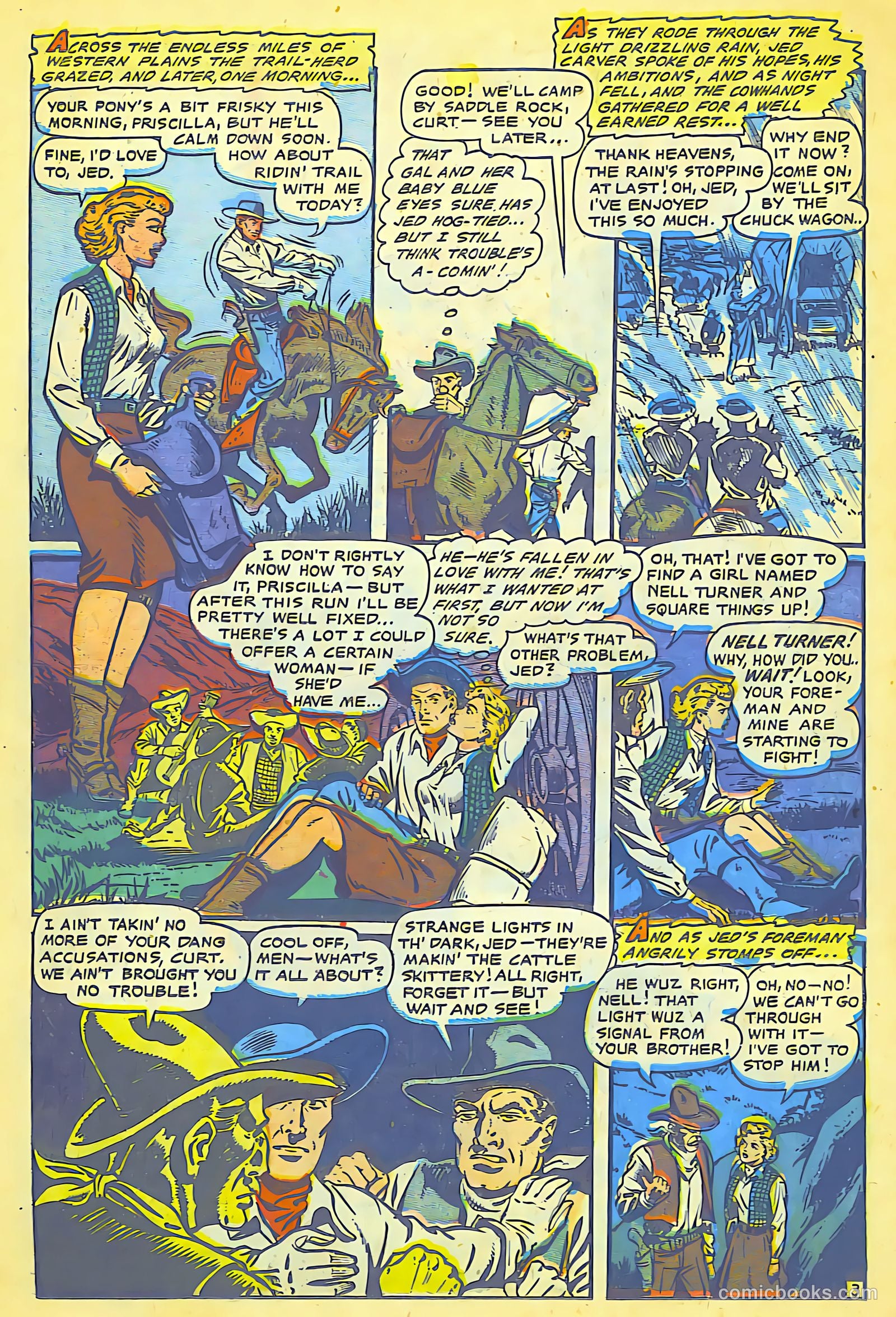 Cowgirl Romances #8 — page 22 of 36
