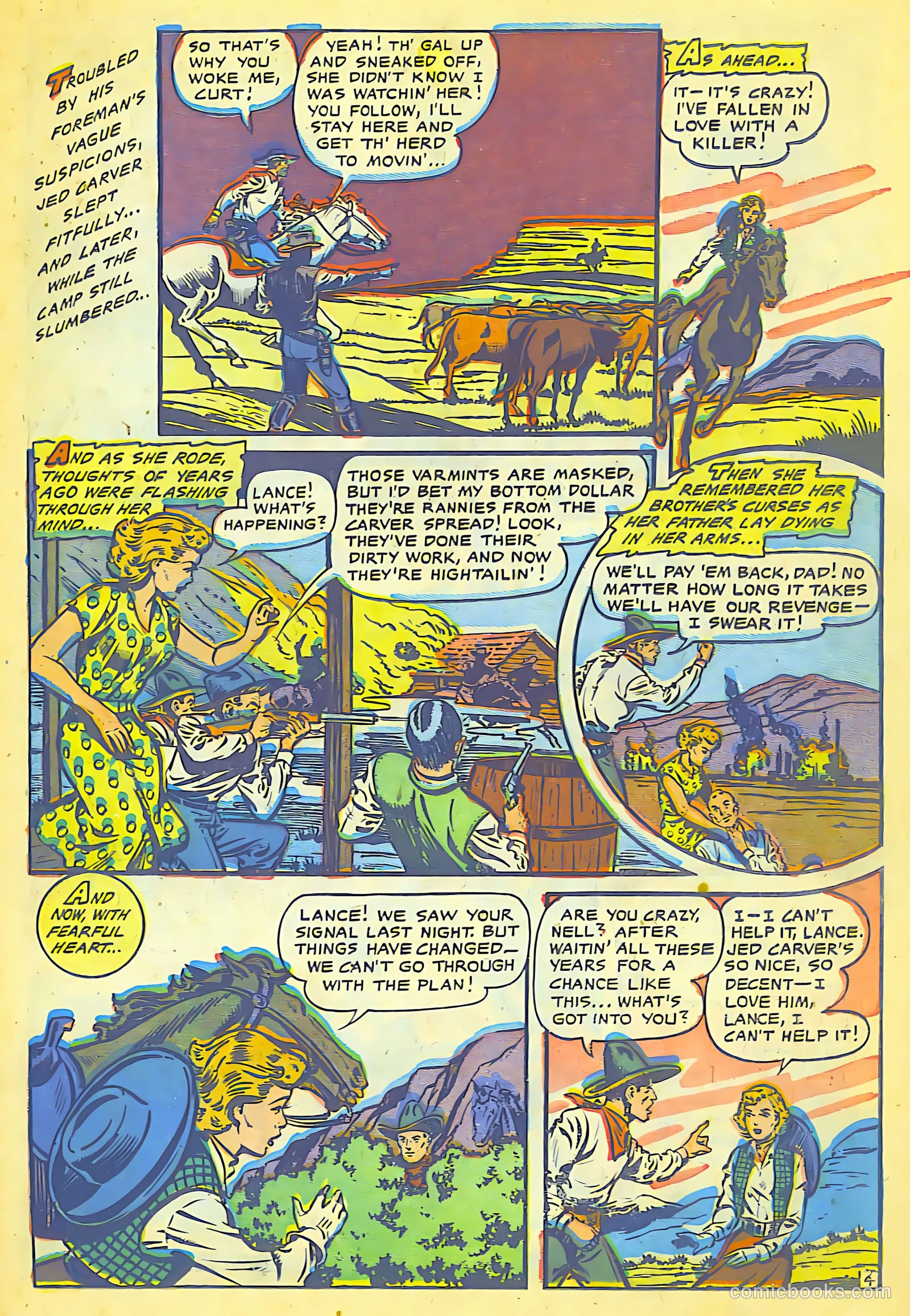 Cowgirl Romances #8 — page 23 of 36