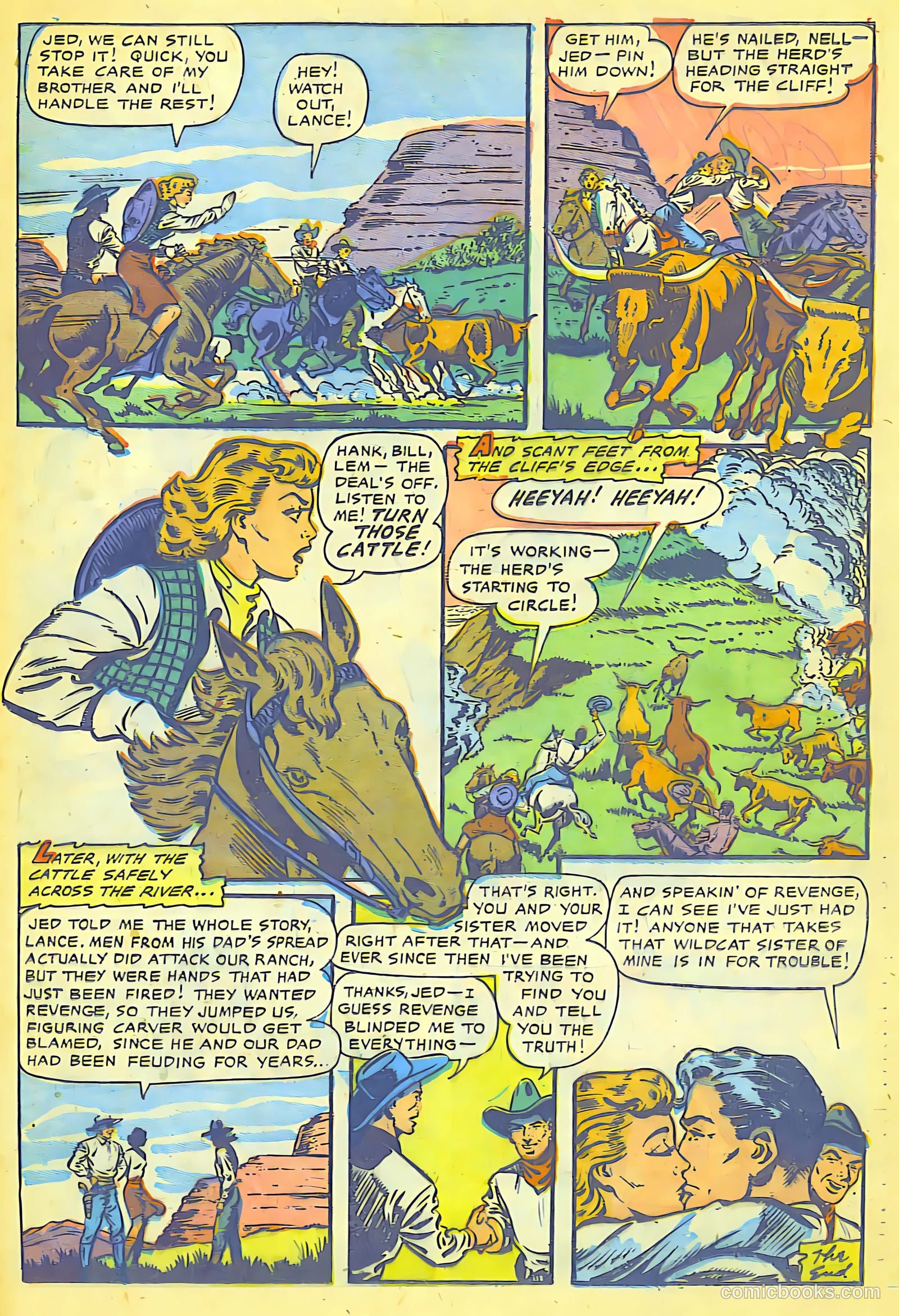 Cowgirl Romances #8 — page 25 of 36