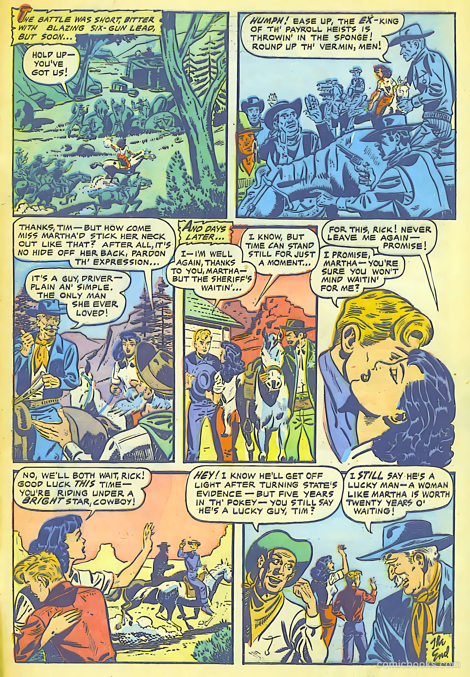 Cowgirl Romances #8 — page 33 of 36
