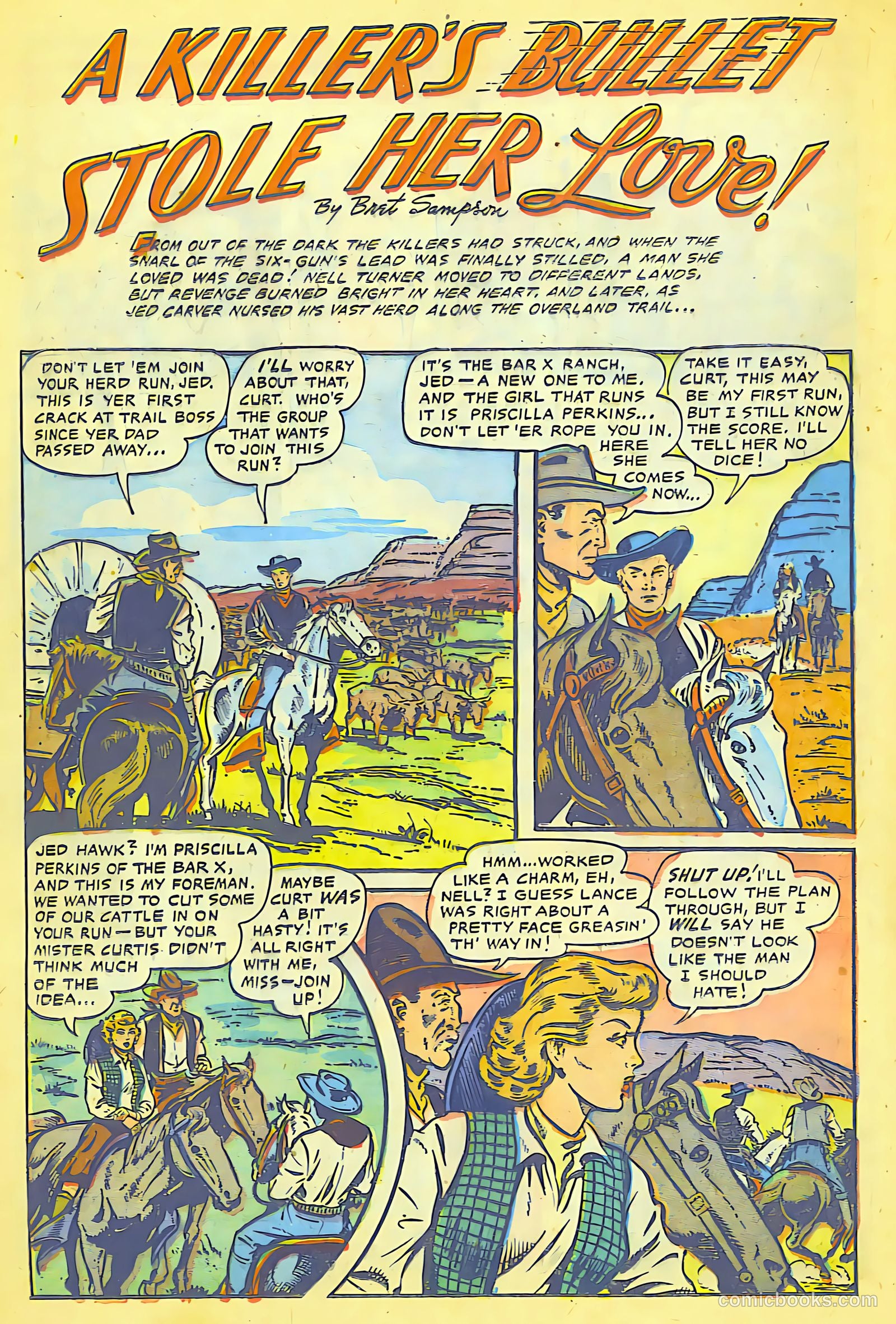 Cowgirl Romances #8 — page 16 of 29