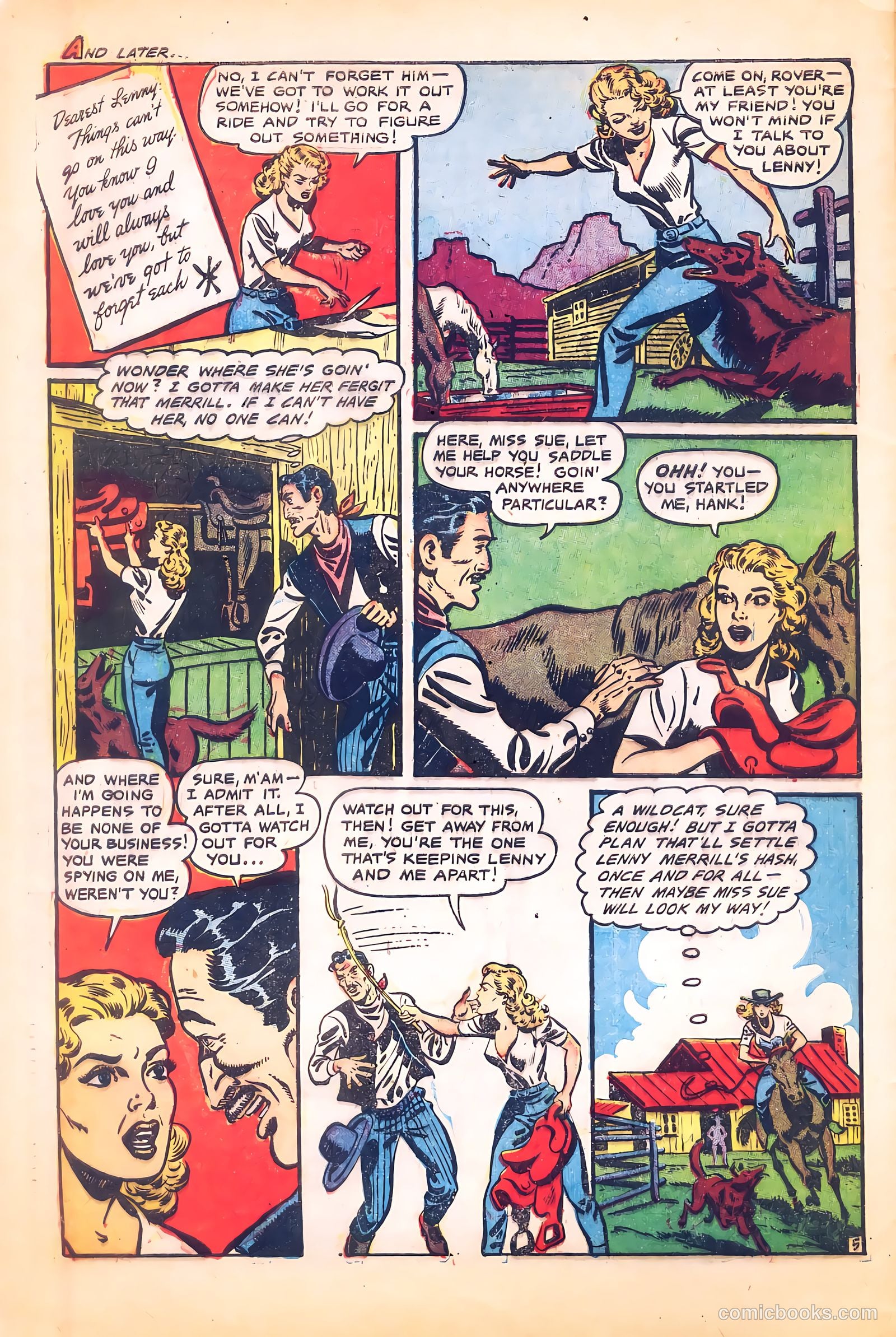 Cowgirl Romances #9 — page 8 of 36