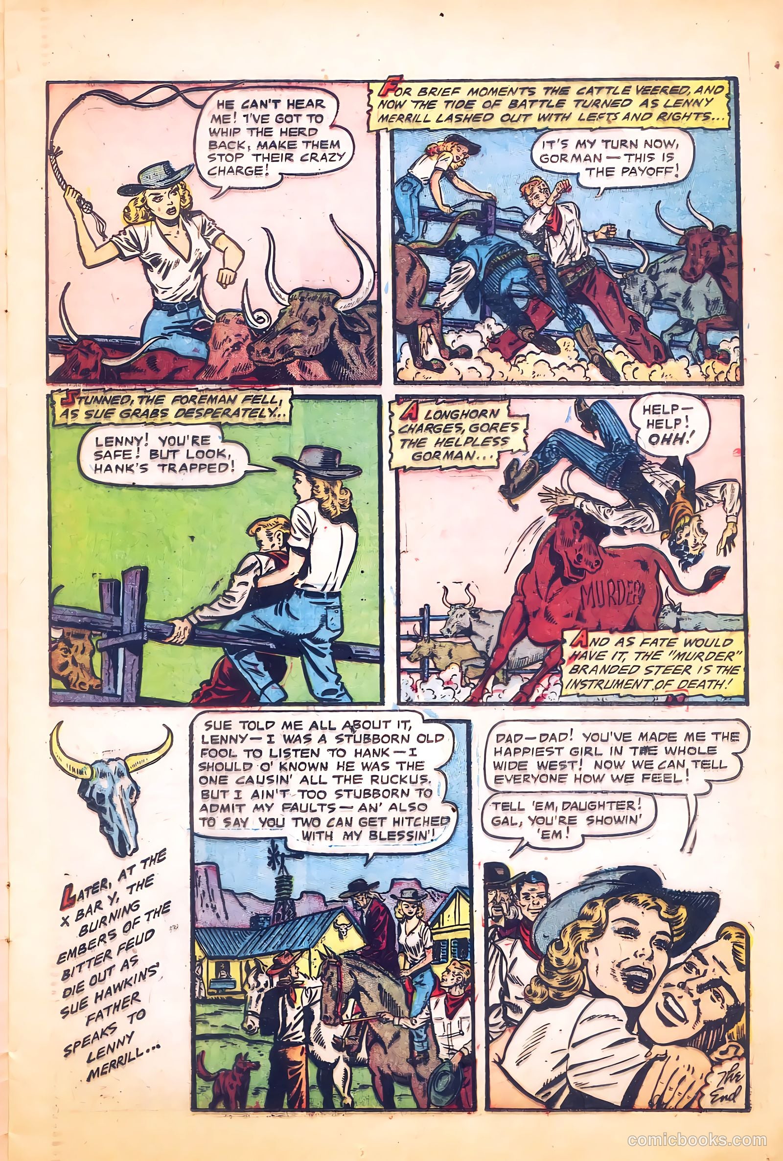 Cowgirl Romances #9 — page 13 of 36
