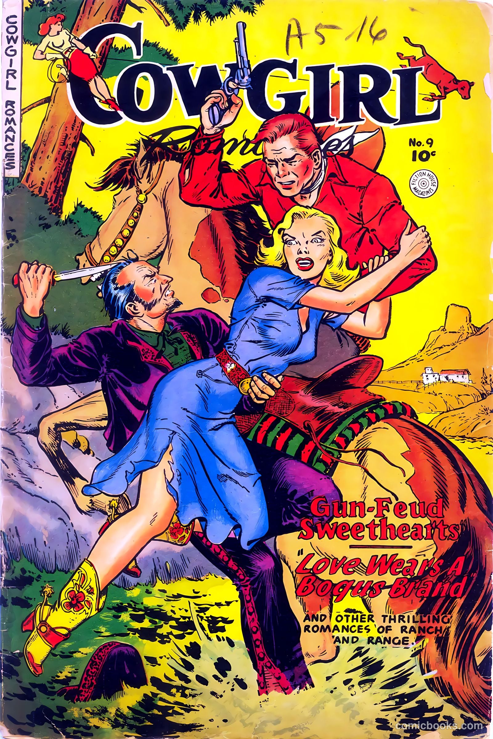 Cowgirl Romances #9 — page 1 of 36