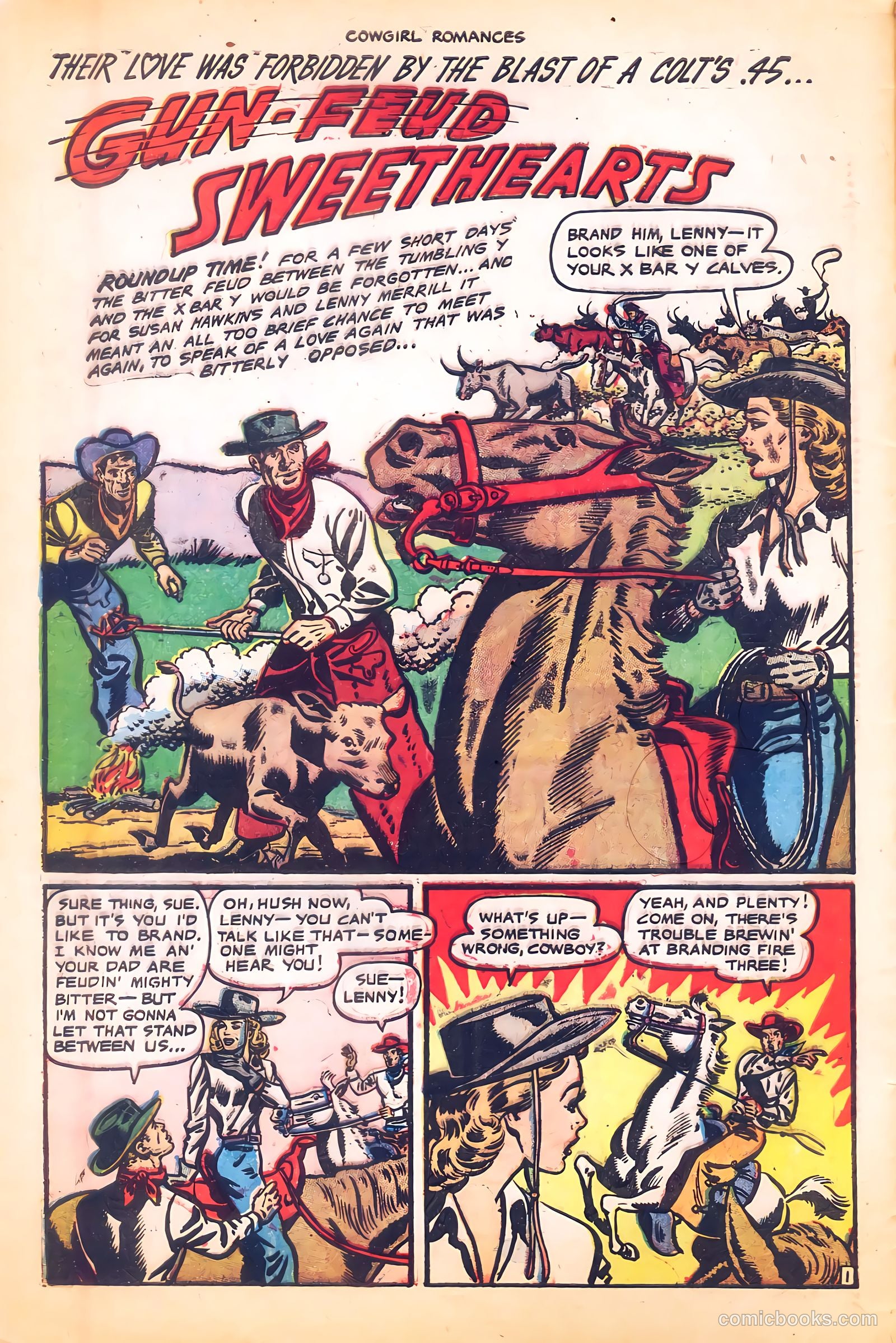 Cowgirl Romances #9 — page 4 of 36