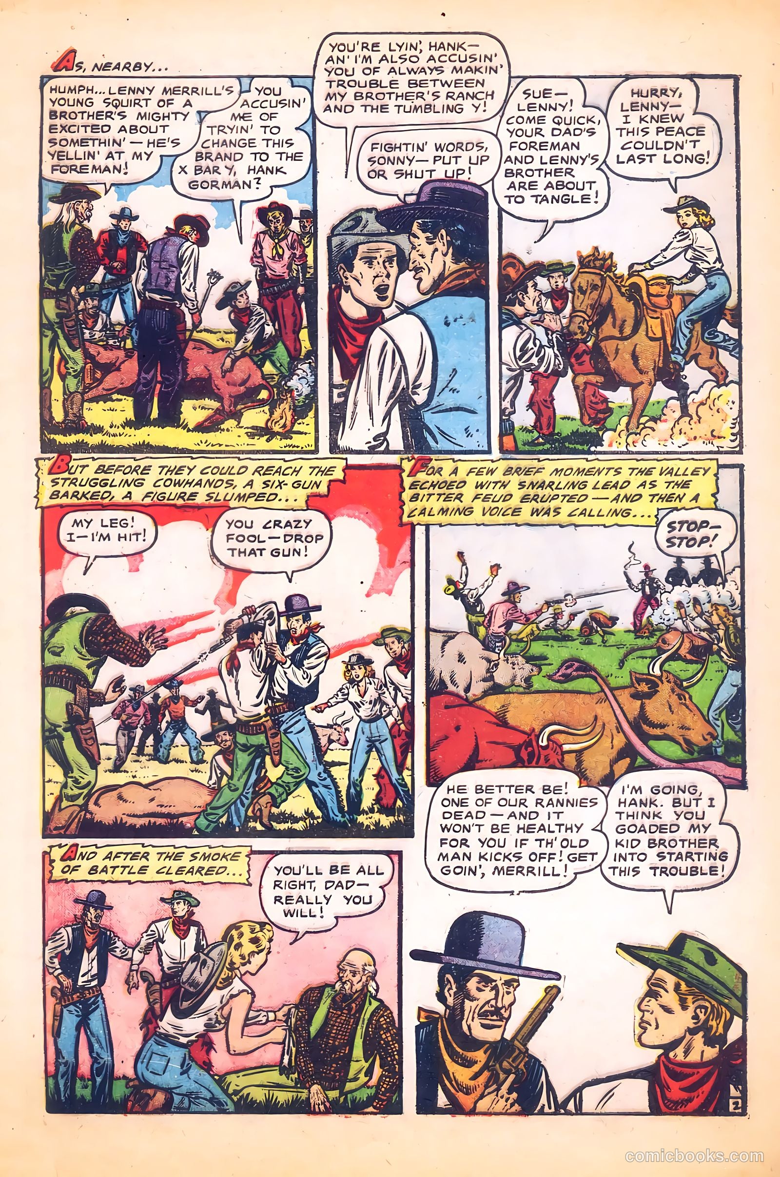 Cowgirl Romances #9 — page 5 of 36
