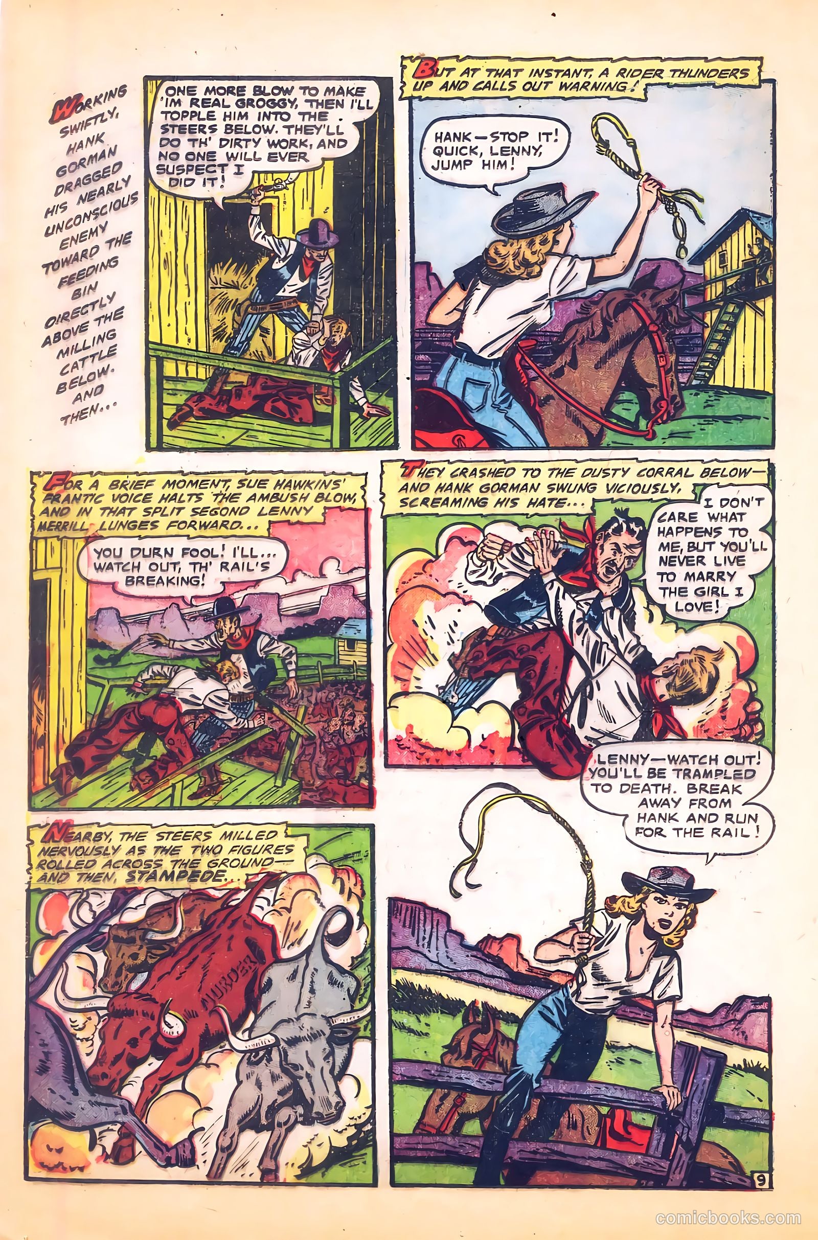 Cowgirl Romances #9 — page 12 of 36