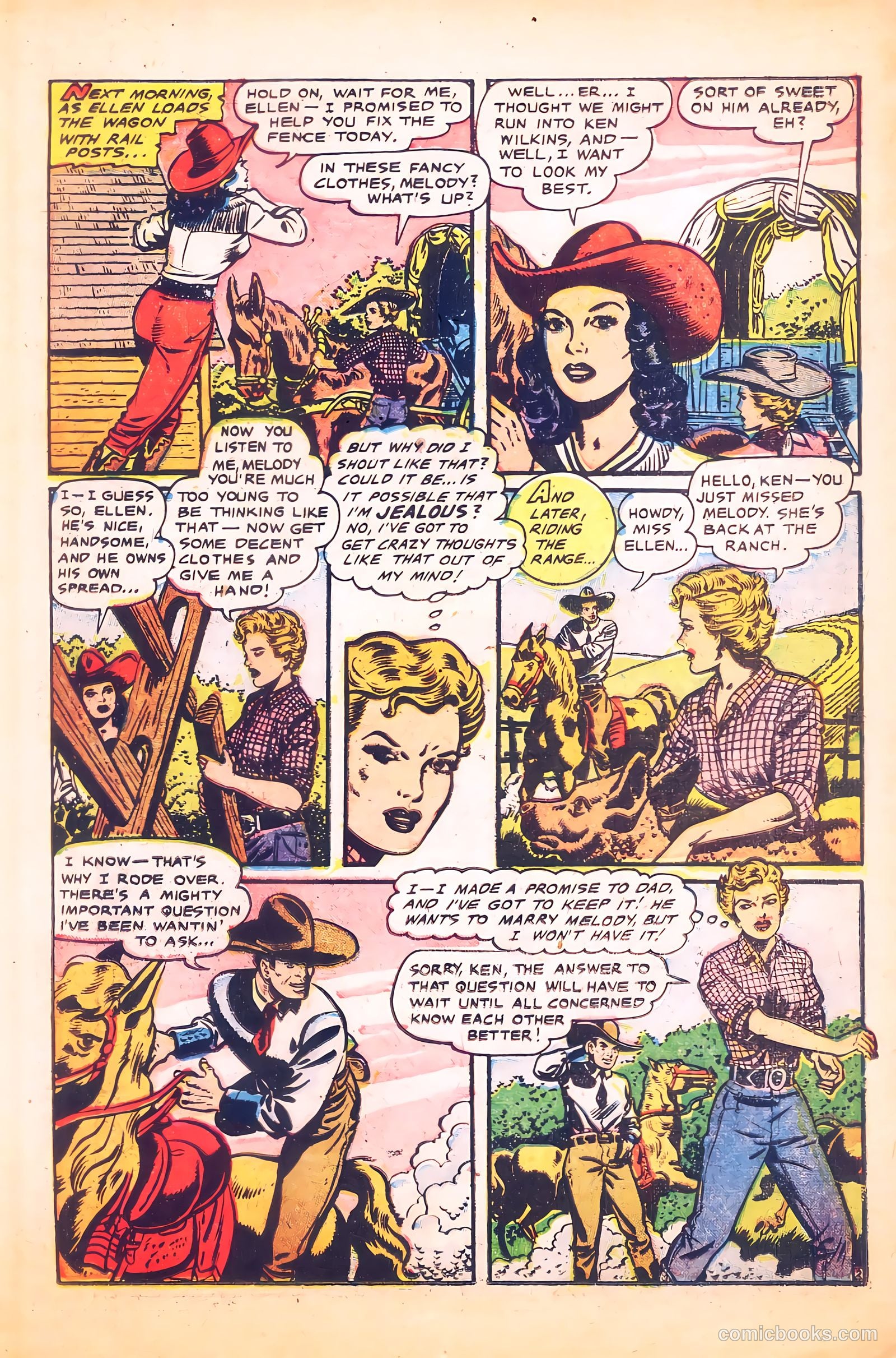 Cowgirl Romances #9 — page 15 of 36