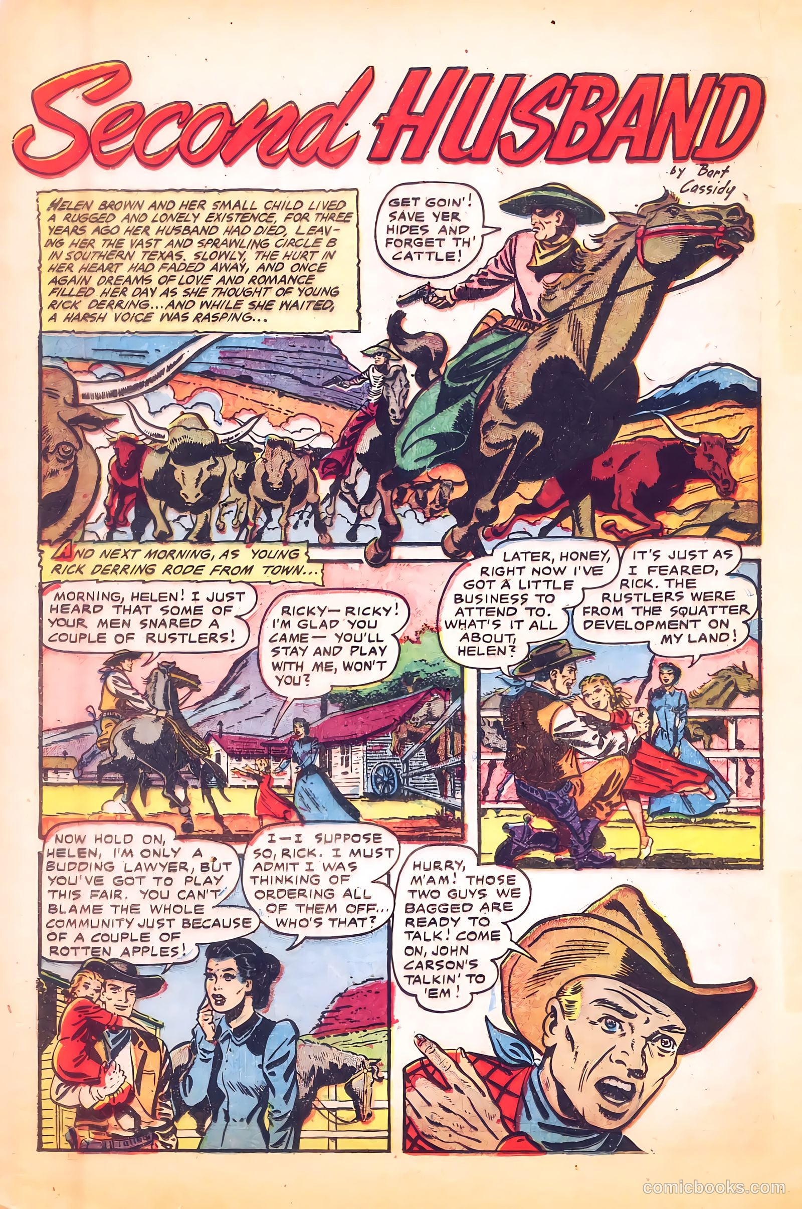 Cowgirl Romances #9 — page 20 of 36