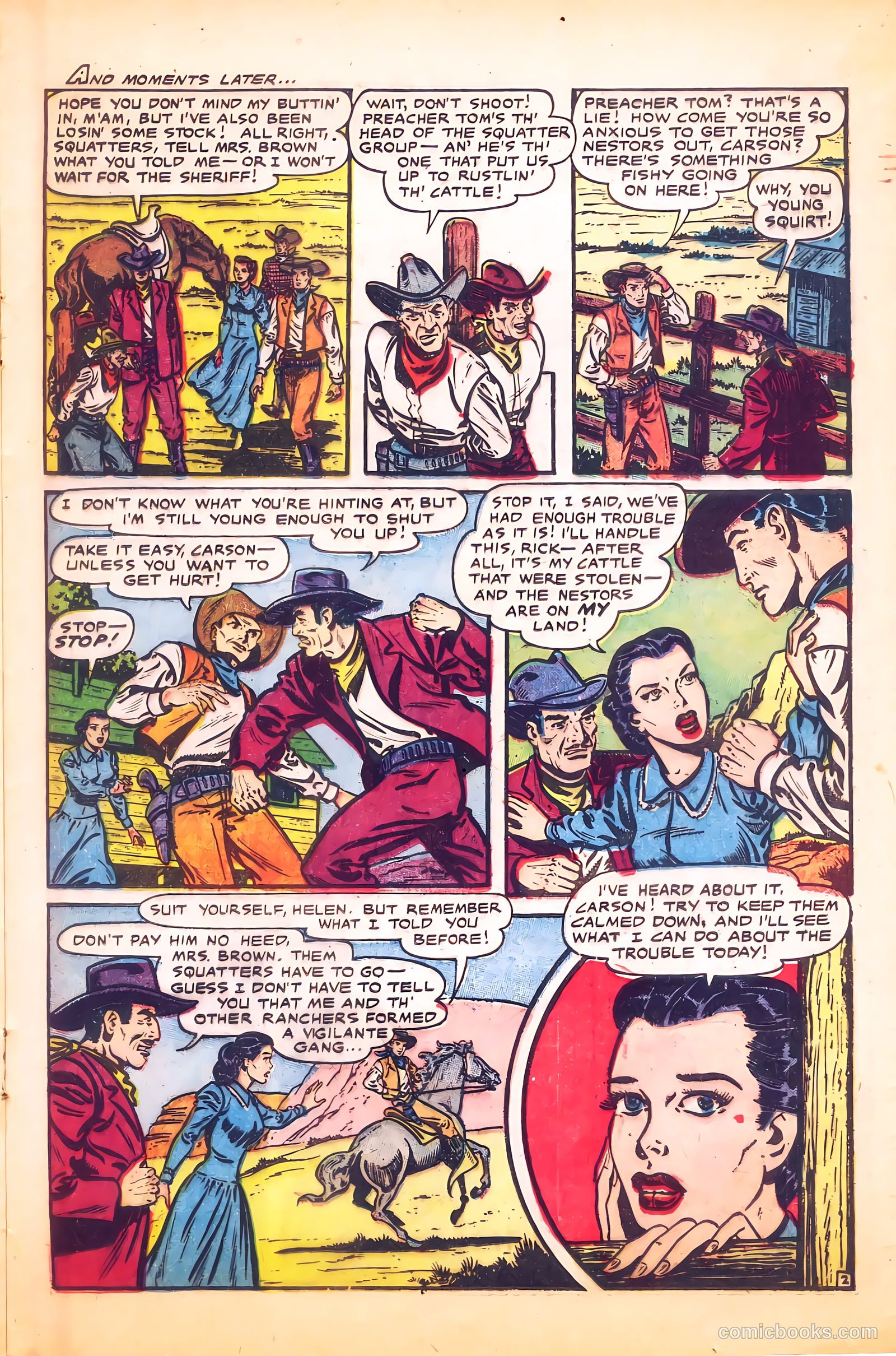 Cowgirl Romances #9 — page 21 of 36