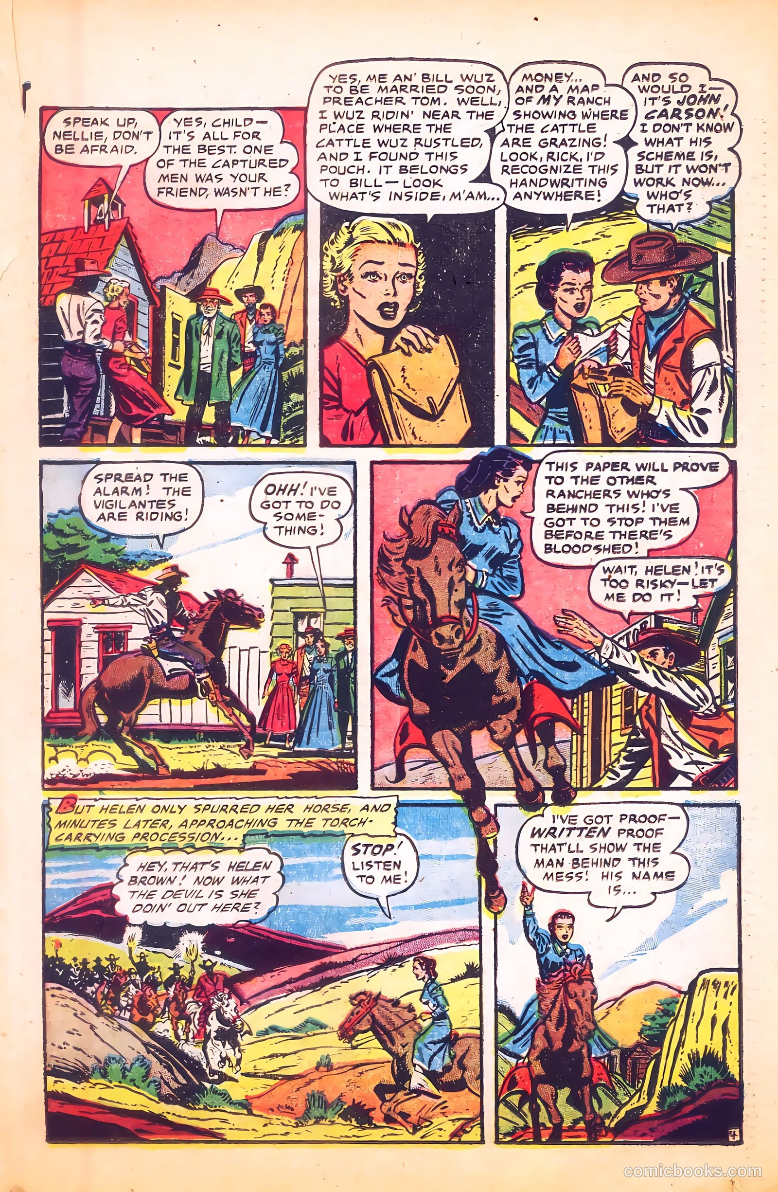 Cowgirl Romances #9 — page 23 of 36
