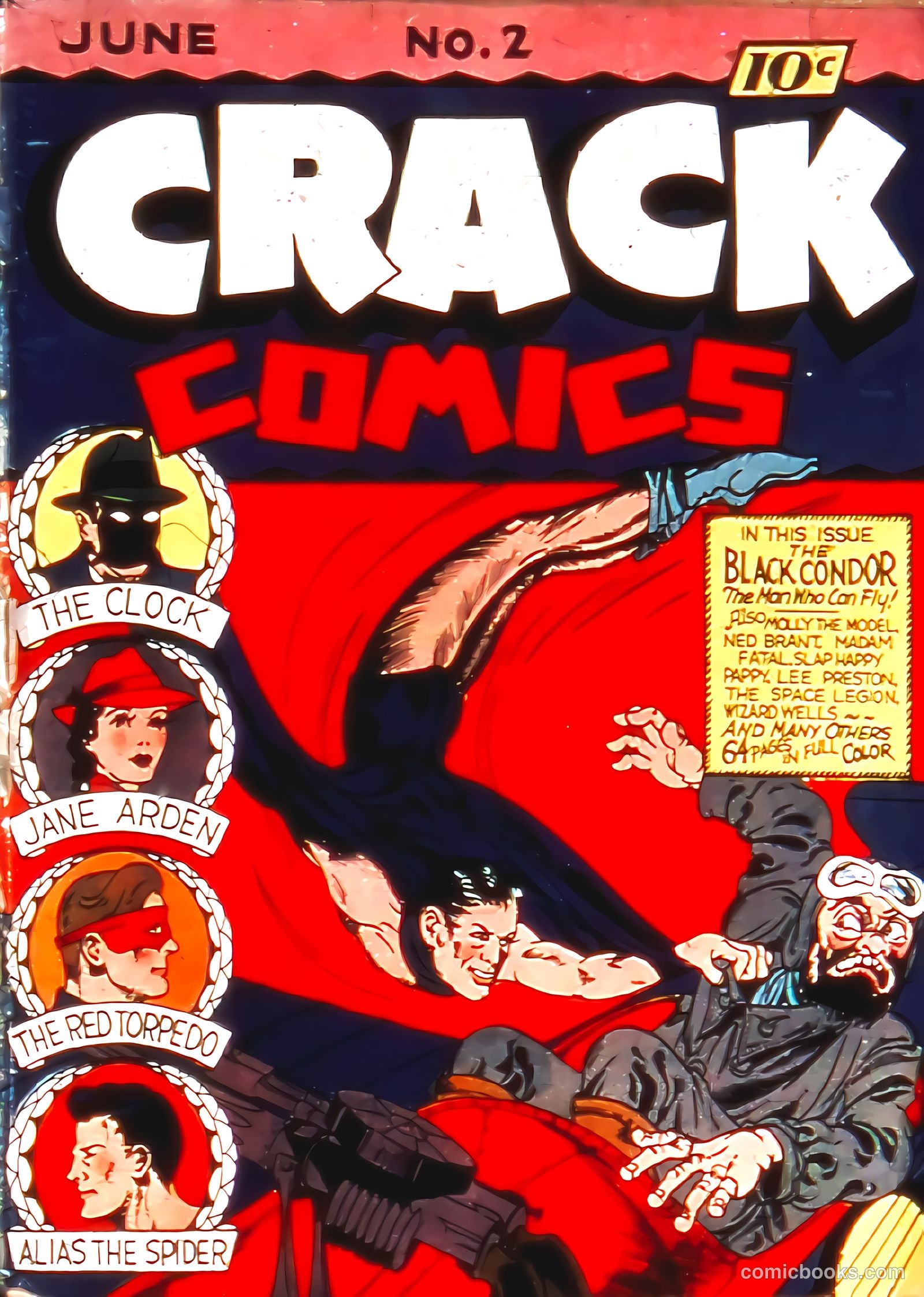 Crack Comics #2 — page 1 of 68