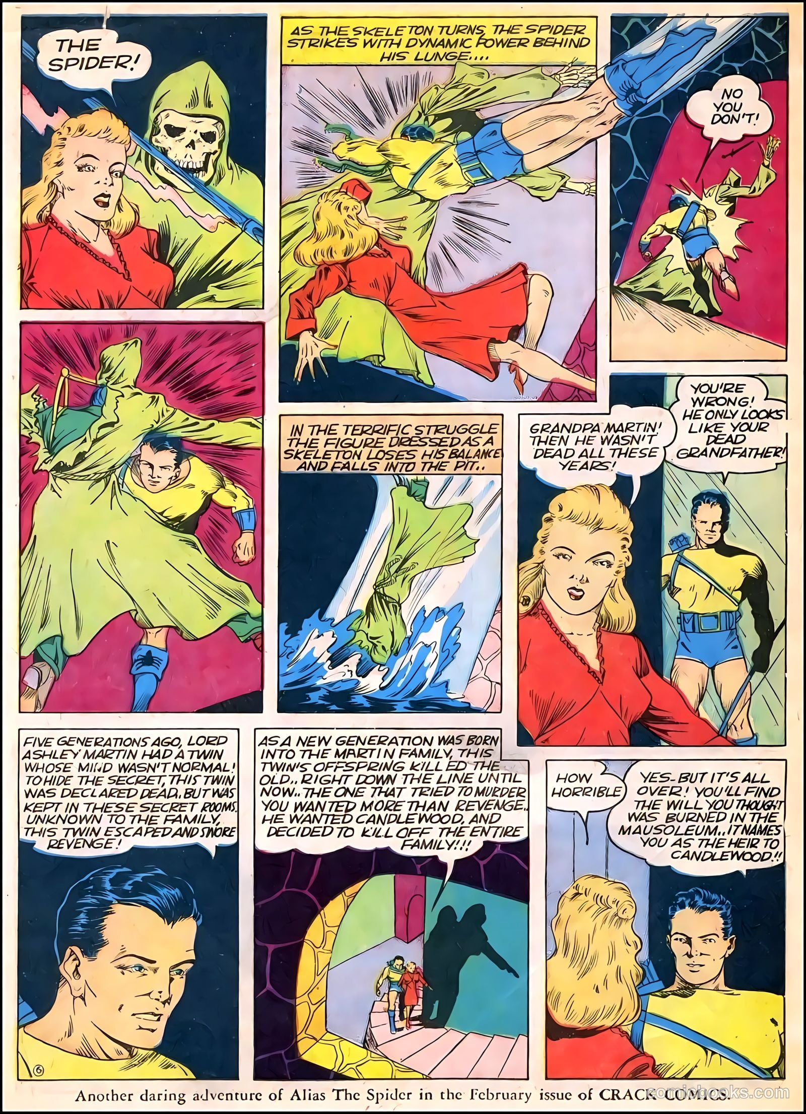 Crack Comics #20 — page 45 of 45