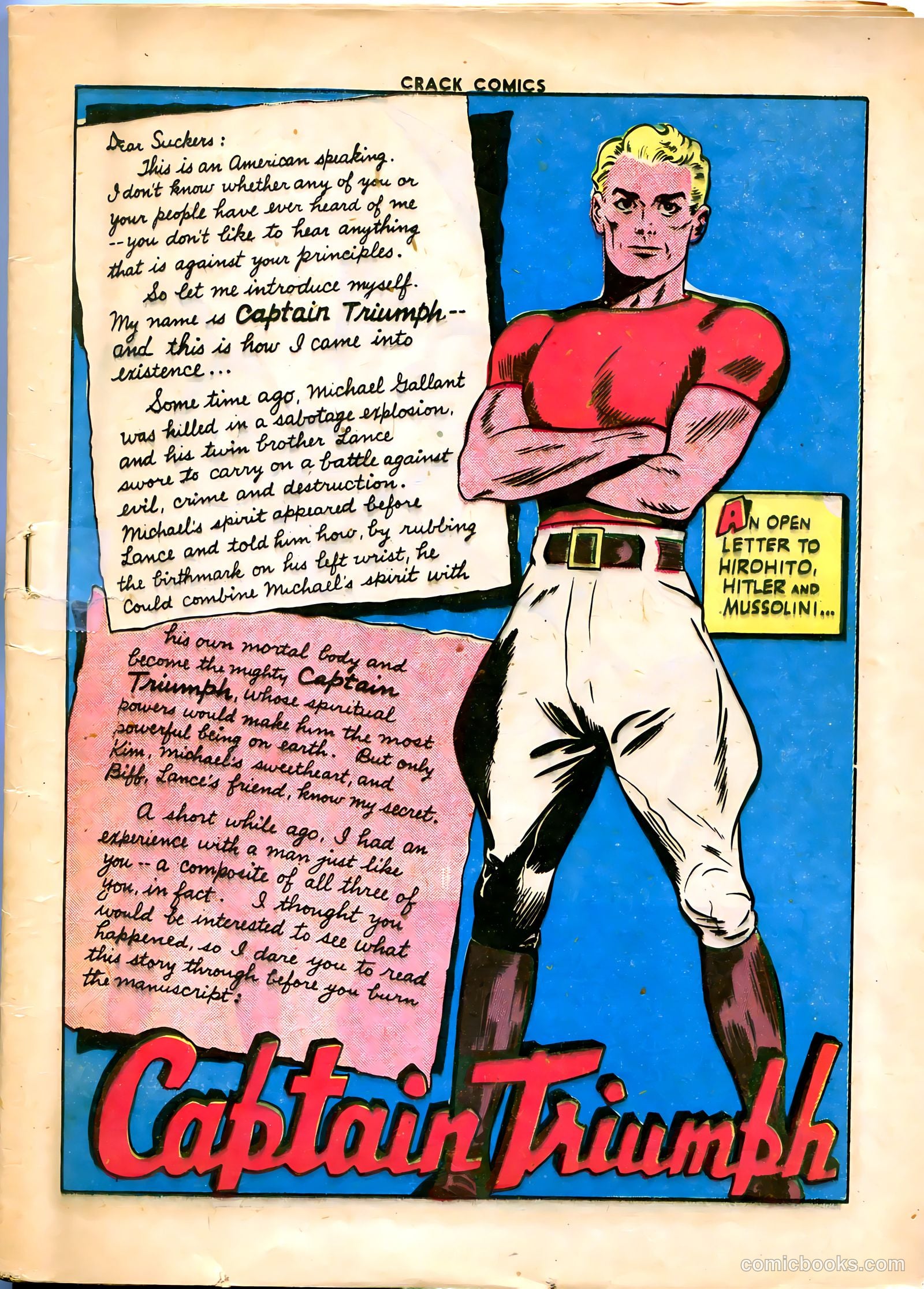 Crack Comics #32 — page 3 of 60