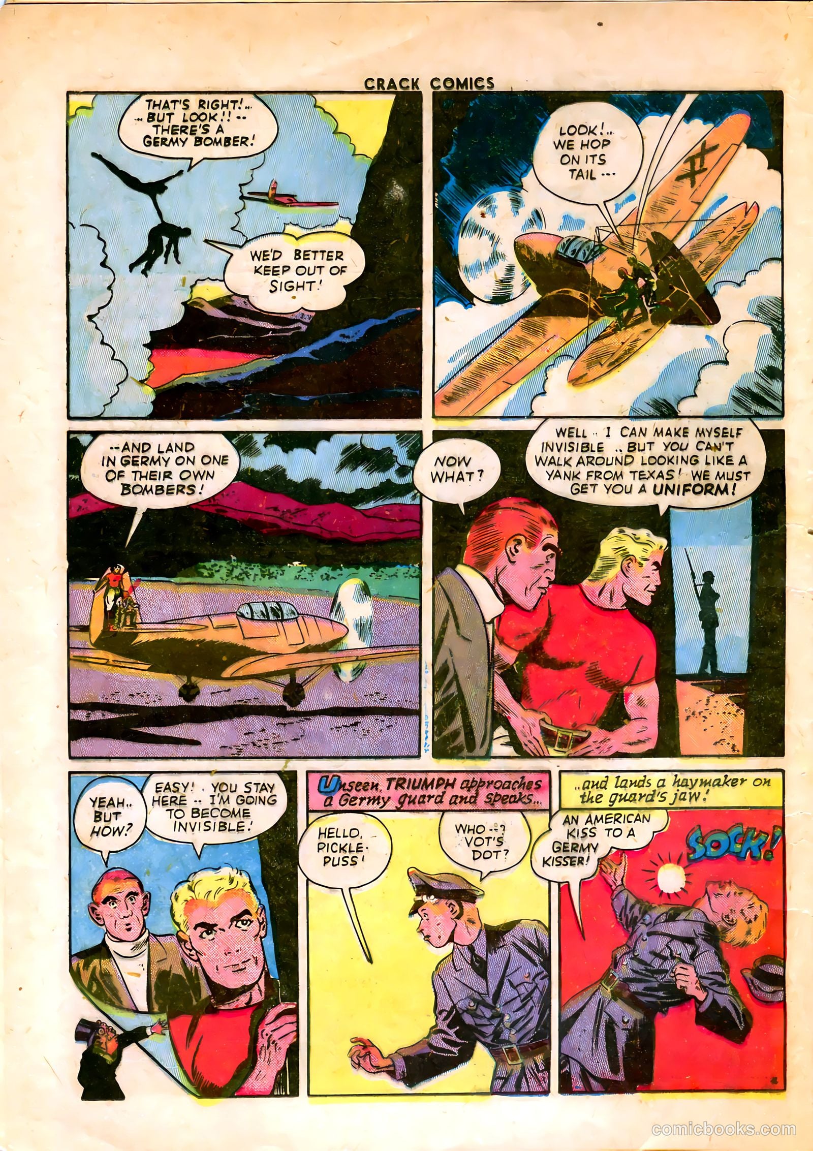 Crack Comics #32 — page 6 of 60