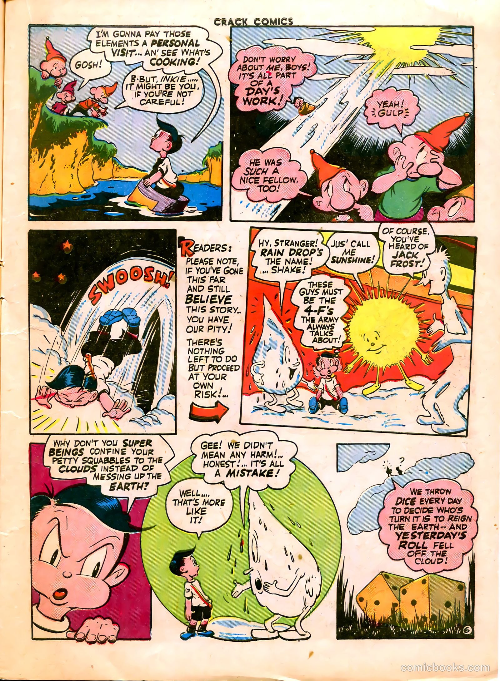 Crack Comics #32 — page 23 of 60