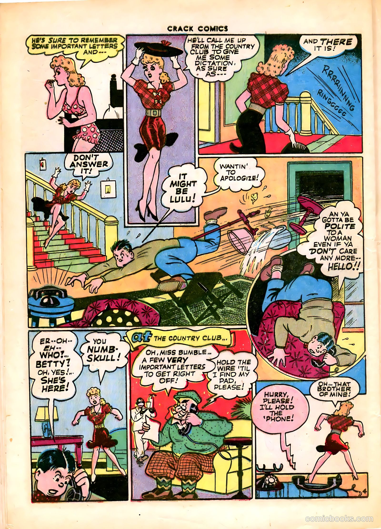 Crack Comics #32 — page 36 of 60