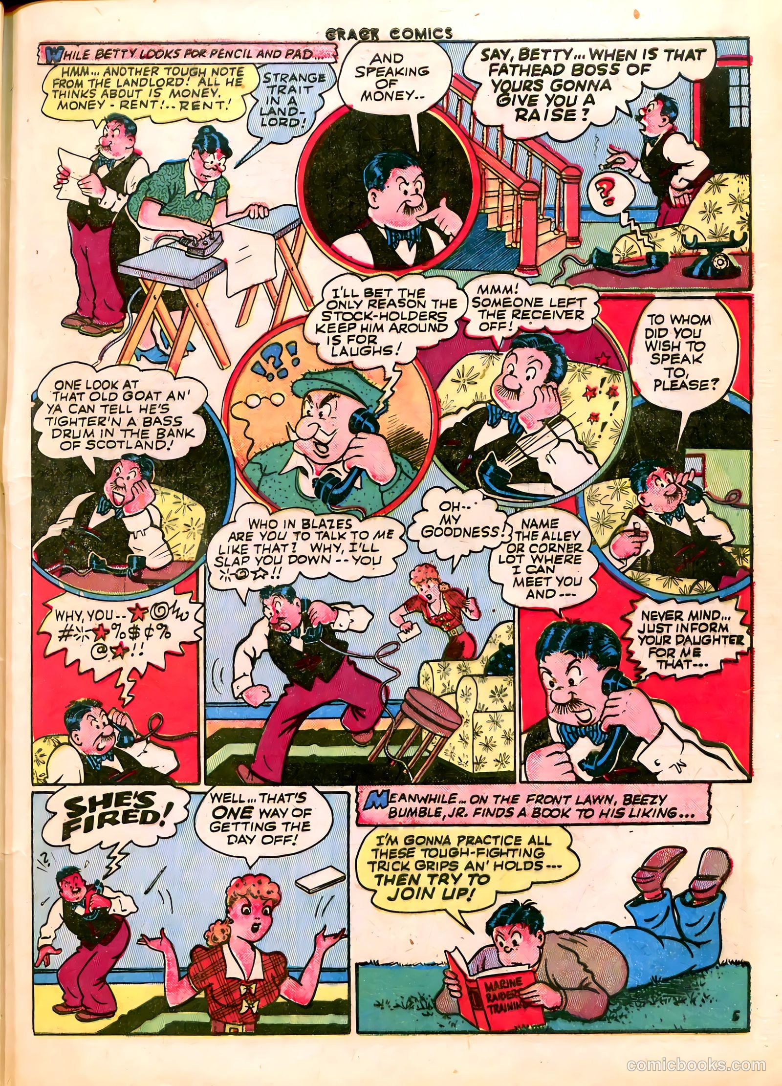 Crack Comics #32 — page 37 of 60
