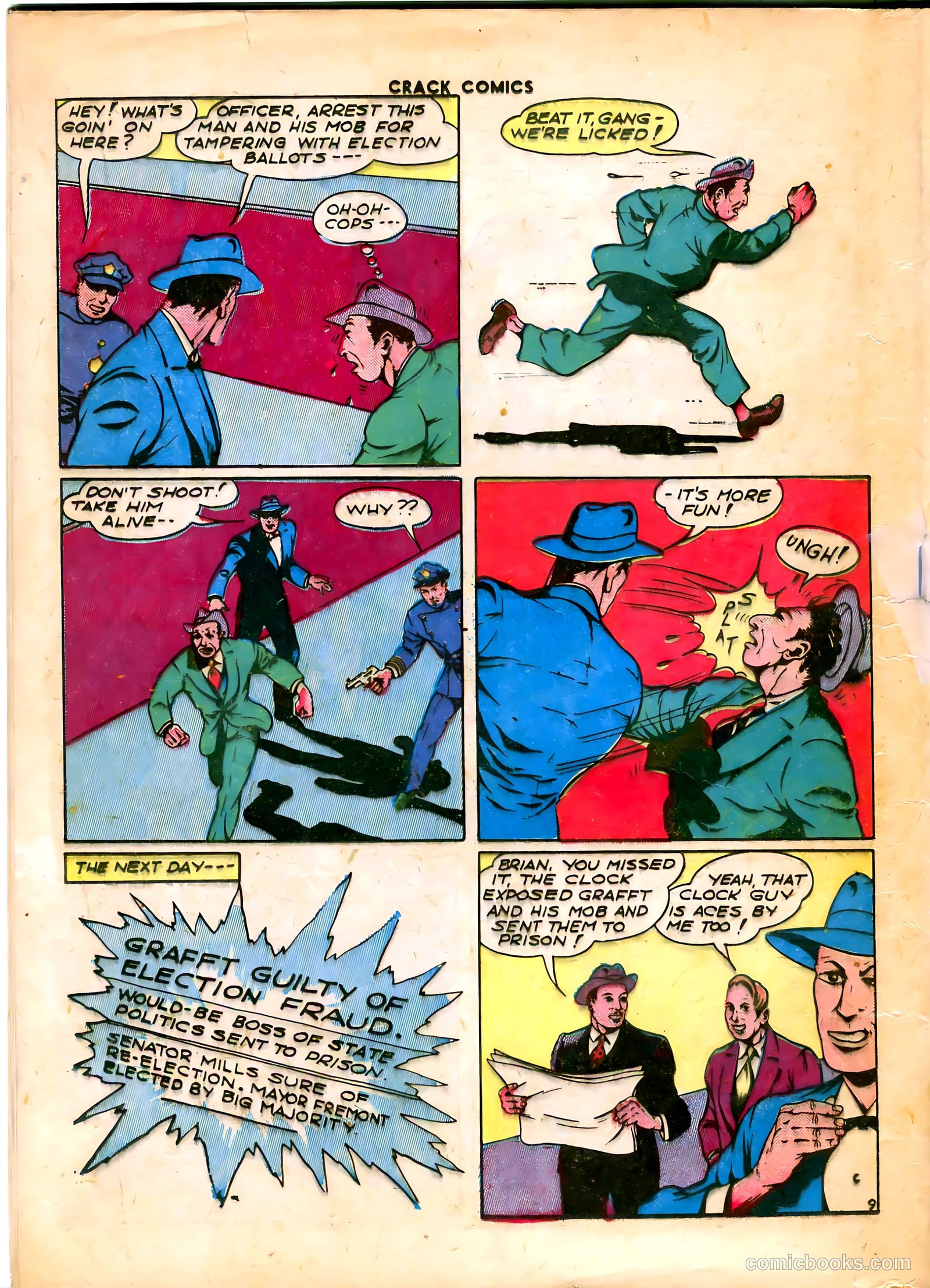 Crack Comics #32 — page 58 of 60