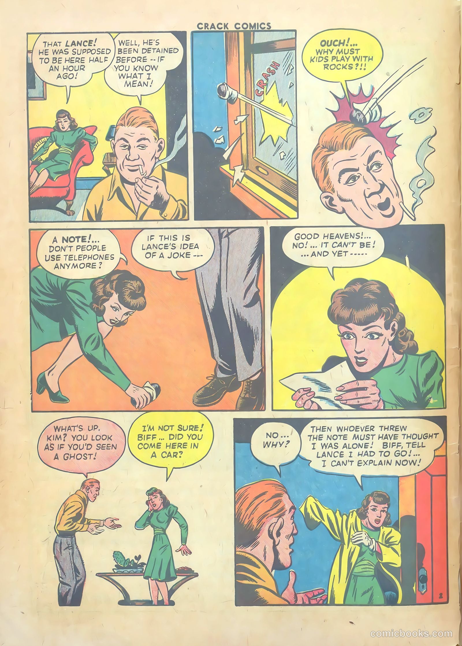 Crack Comics #33 — page 4 of 60