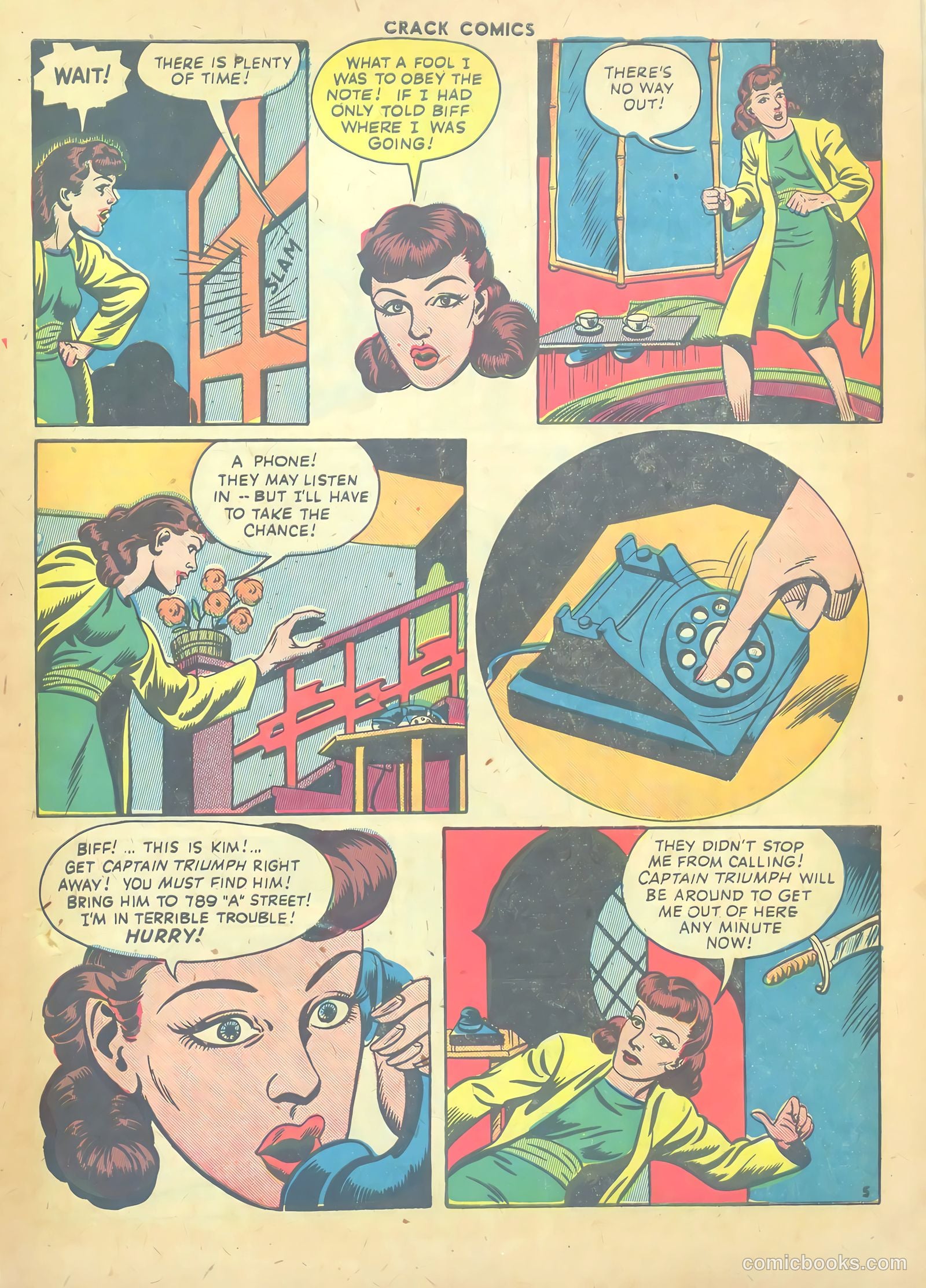 Crack Comics #33 — page 7 of 60