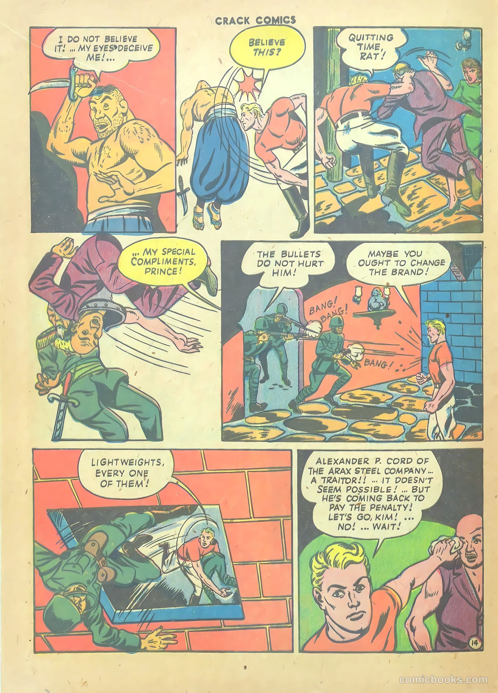 Crack Comics #33 — page 16 of 60