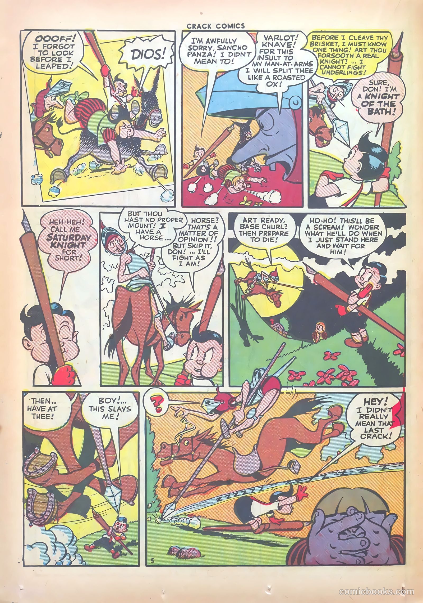 Crack Comics #33 — page 22 of 60
