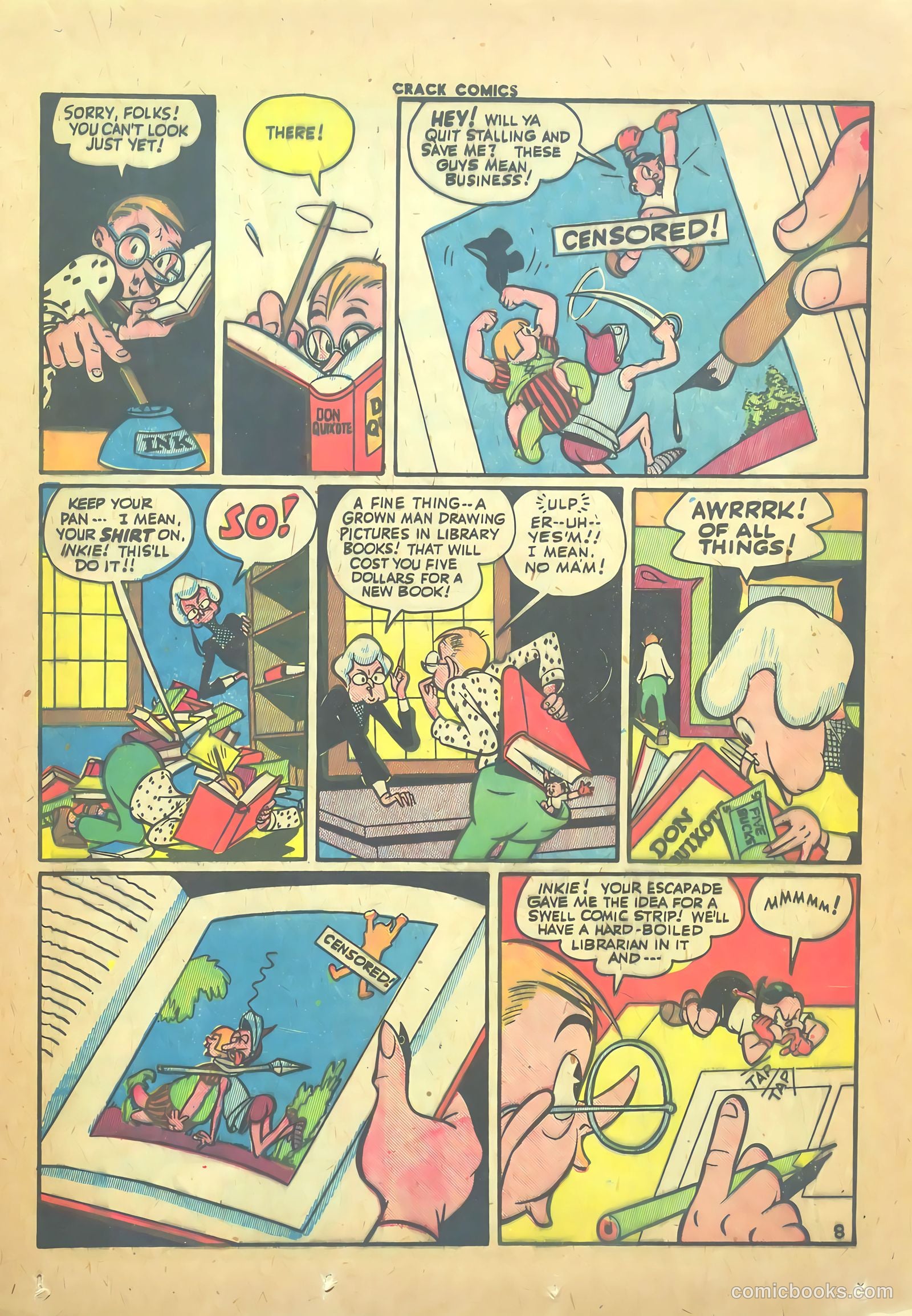 Crack Comics #33 — page 25 of 60