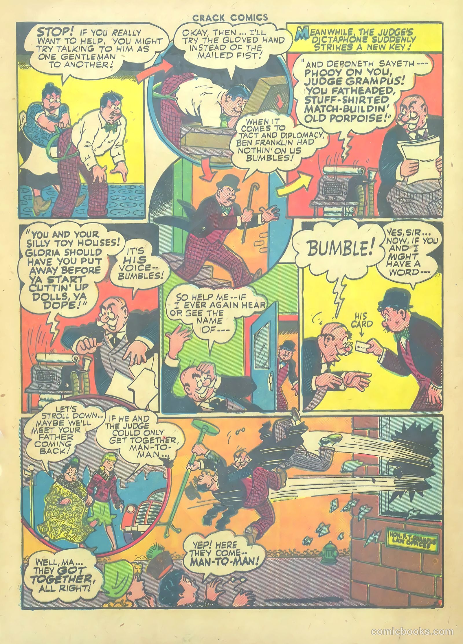Crack Comics #33 — page 58 of 60