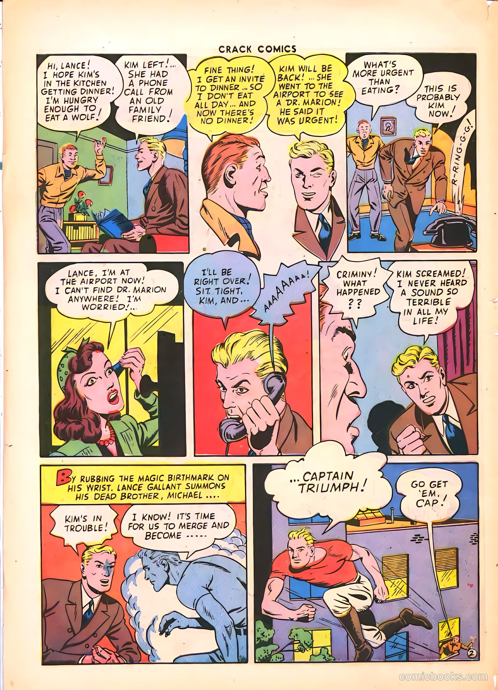 Crack Comics #34 — page 4 of 60