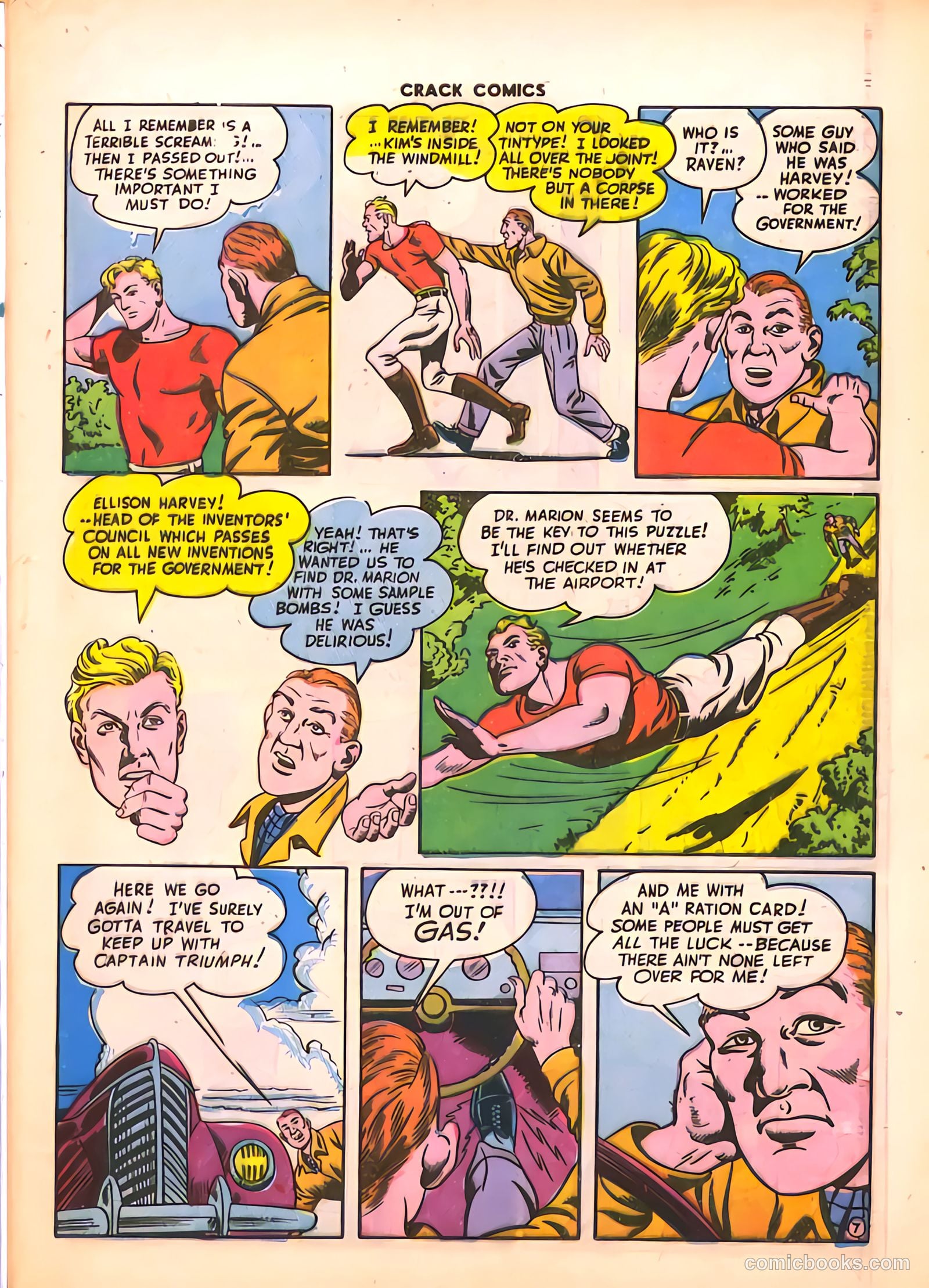 Crack Comics #34 — page 9 of 60