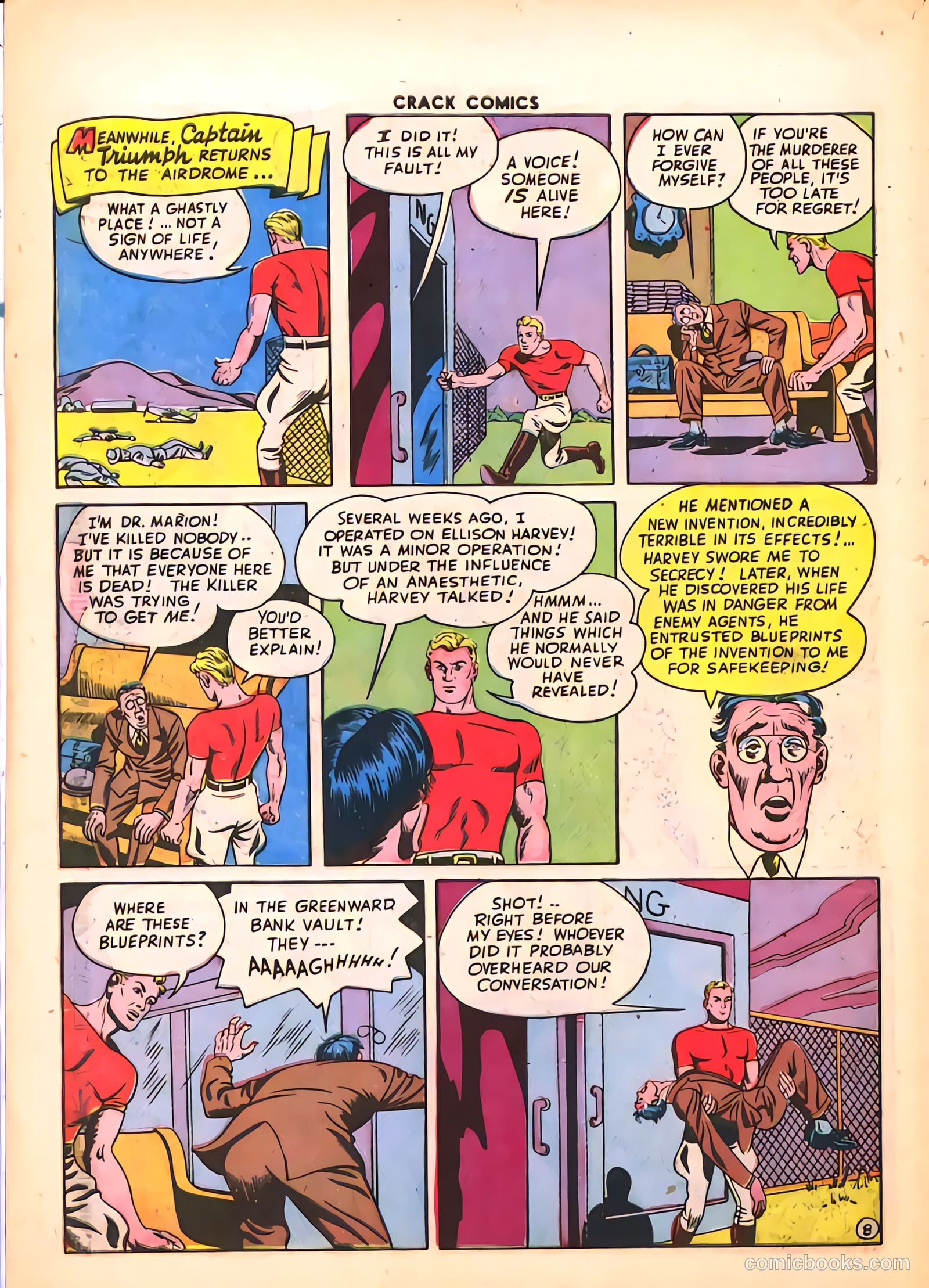 Crack Comics #34 — page 10 of 60