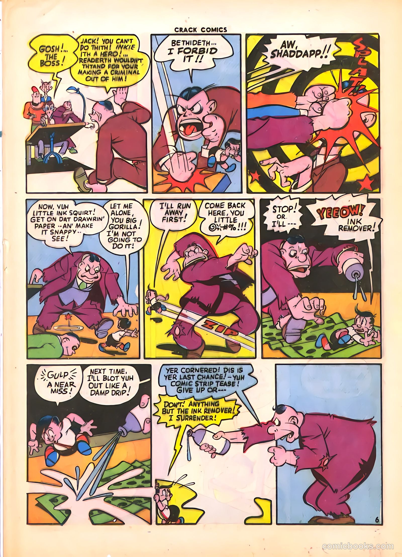 Crack Comics #34 — page 37 of 60