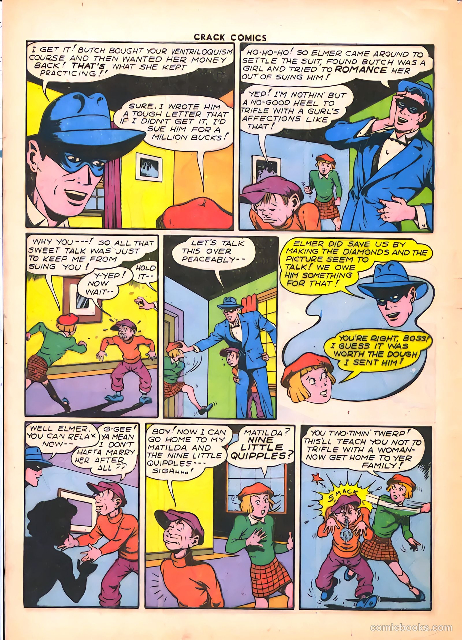 Crack Comics #34 — page 58 of 60