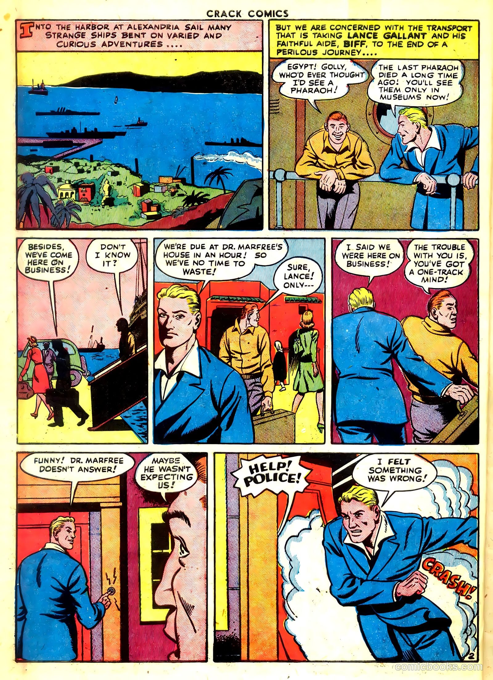Crack Comics #35 — page 4 of 60