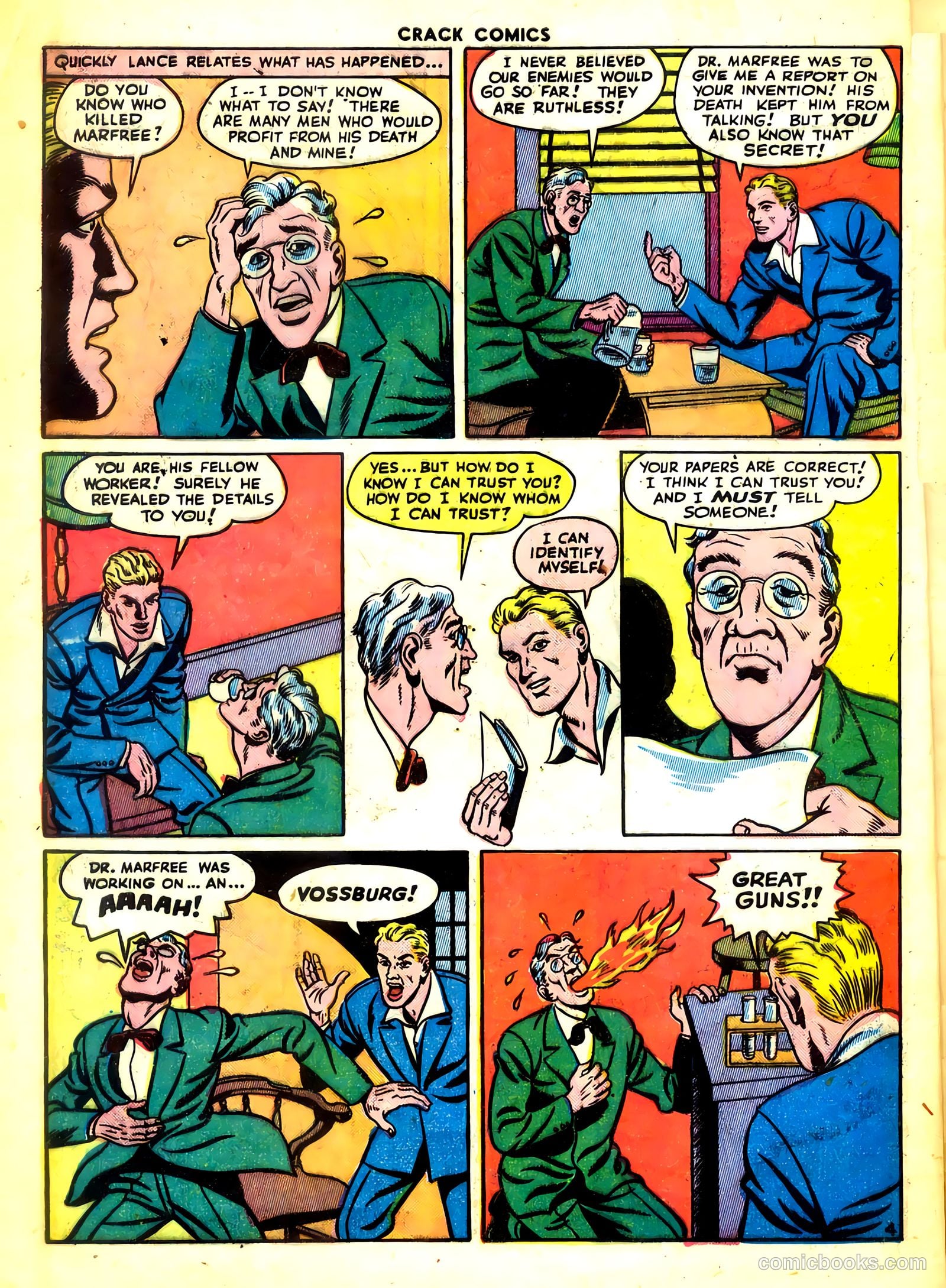 Crack Comics #35 — page 6 of 60