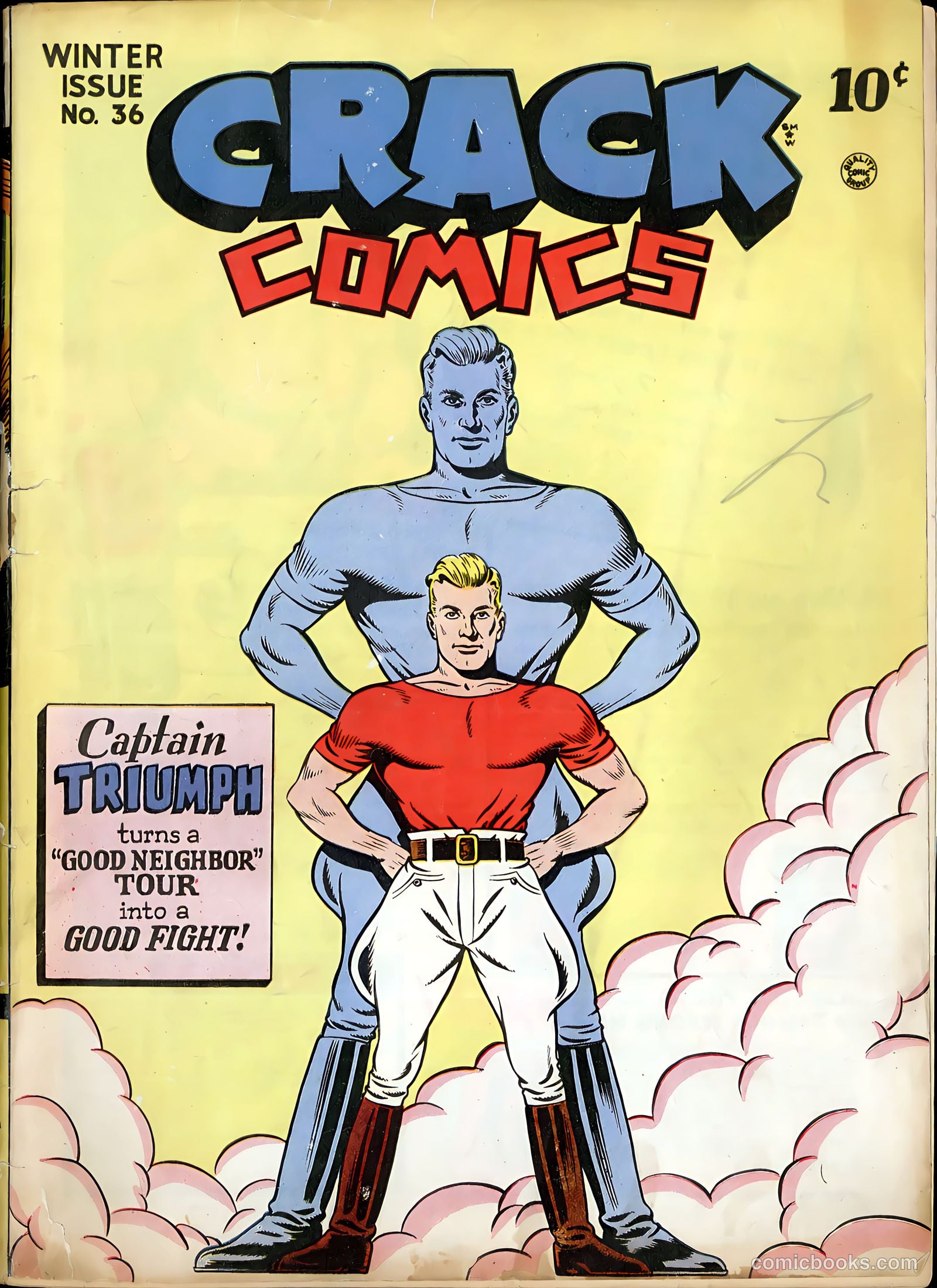 Crack Comics #36 — page 1 of 60