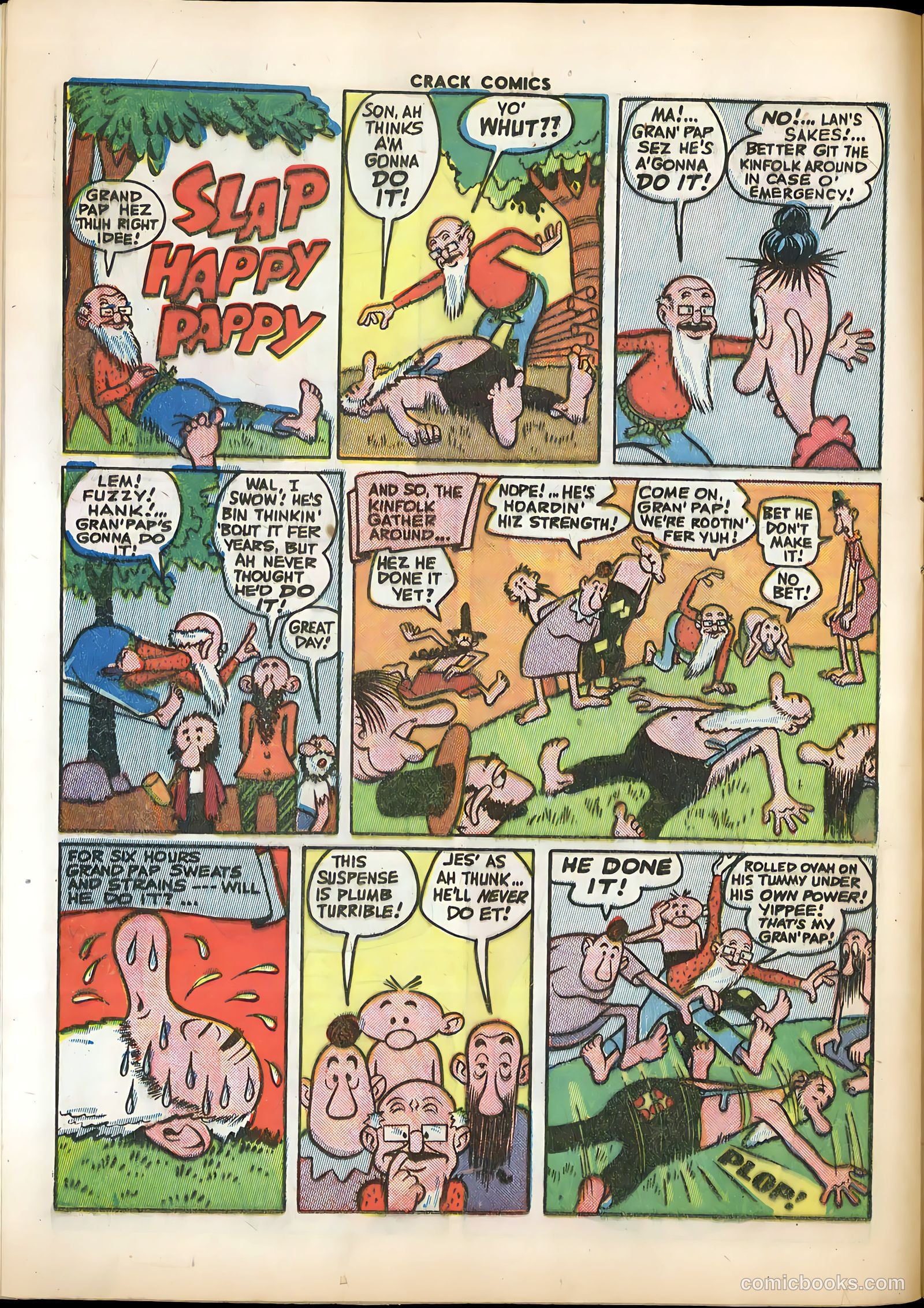 Crack Comics #36 — page 18 of 60