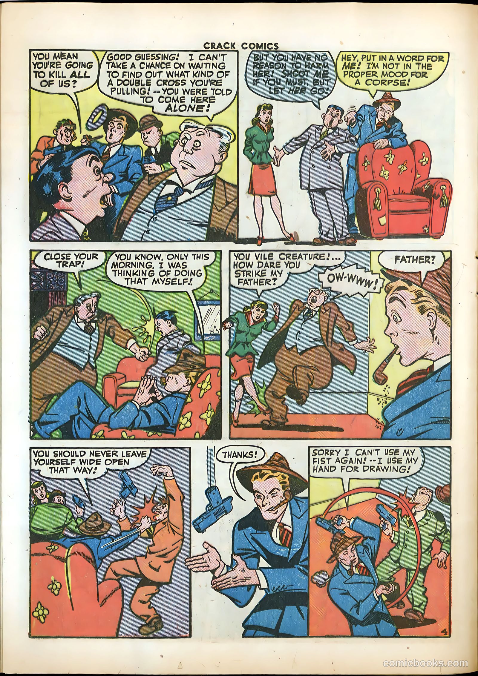 Crack Comics #36 — page 22 of 60