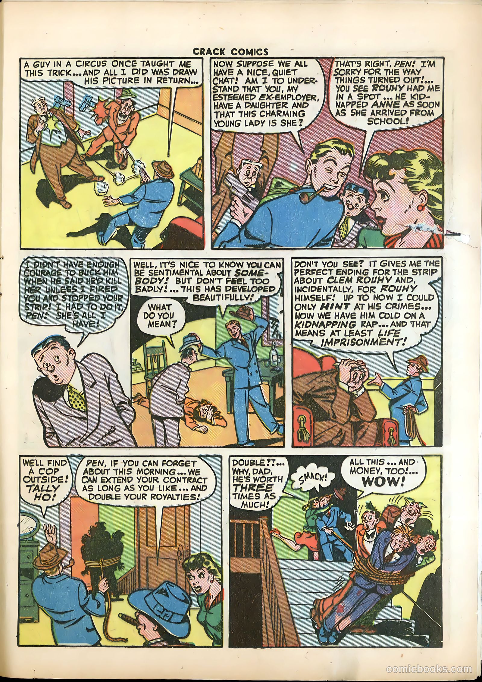 Crack Comics #36 — page 23 of 60